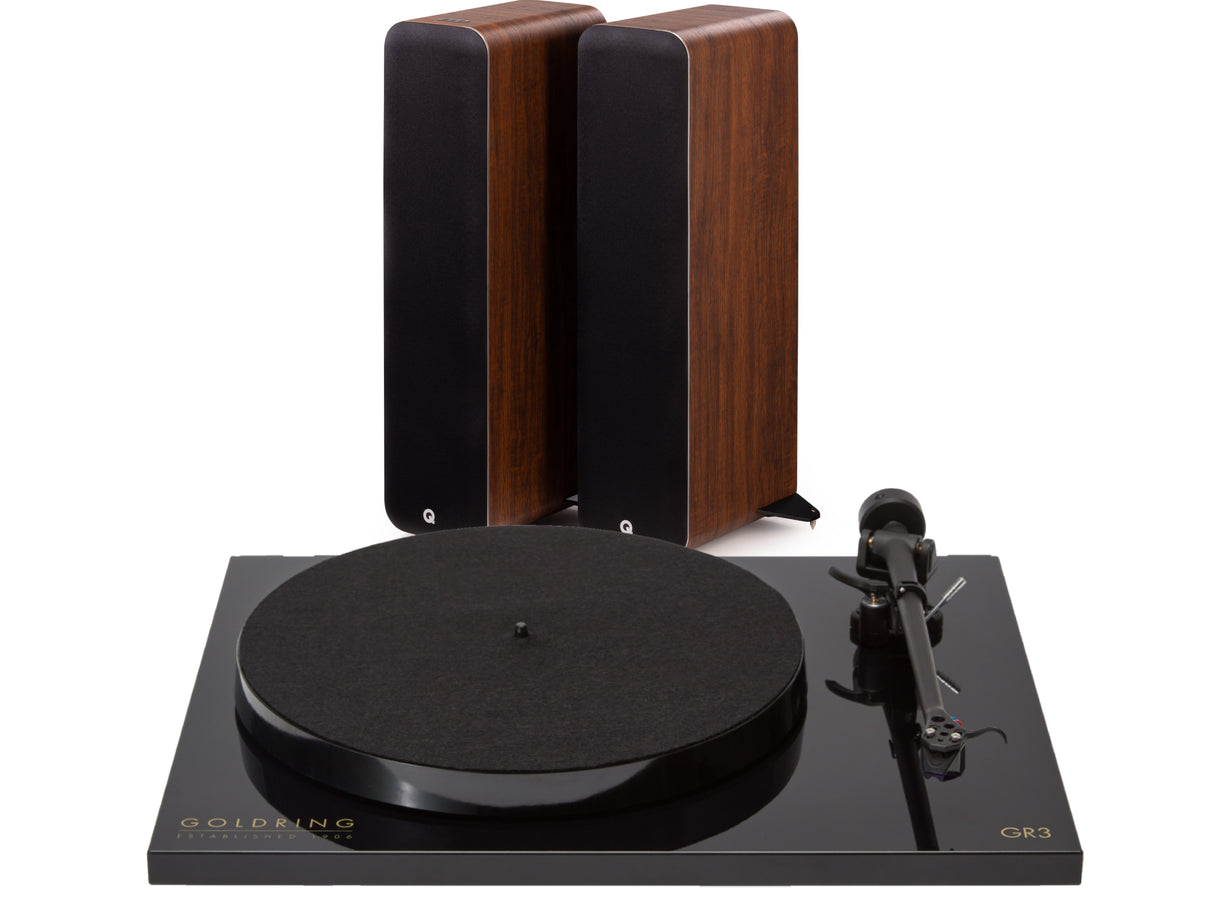 Goldring GR3 Turntable + Q Acoustic M40 Active Turntable System