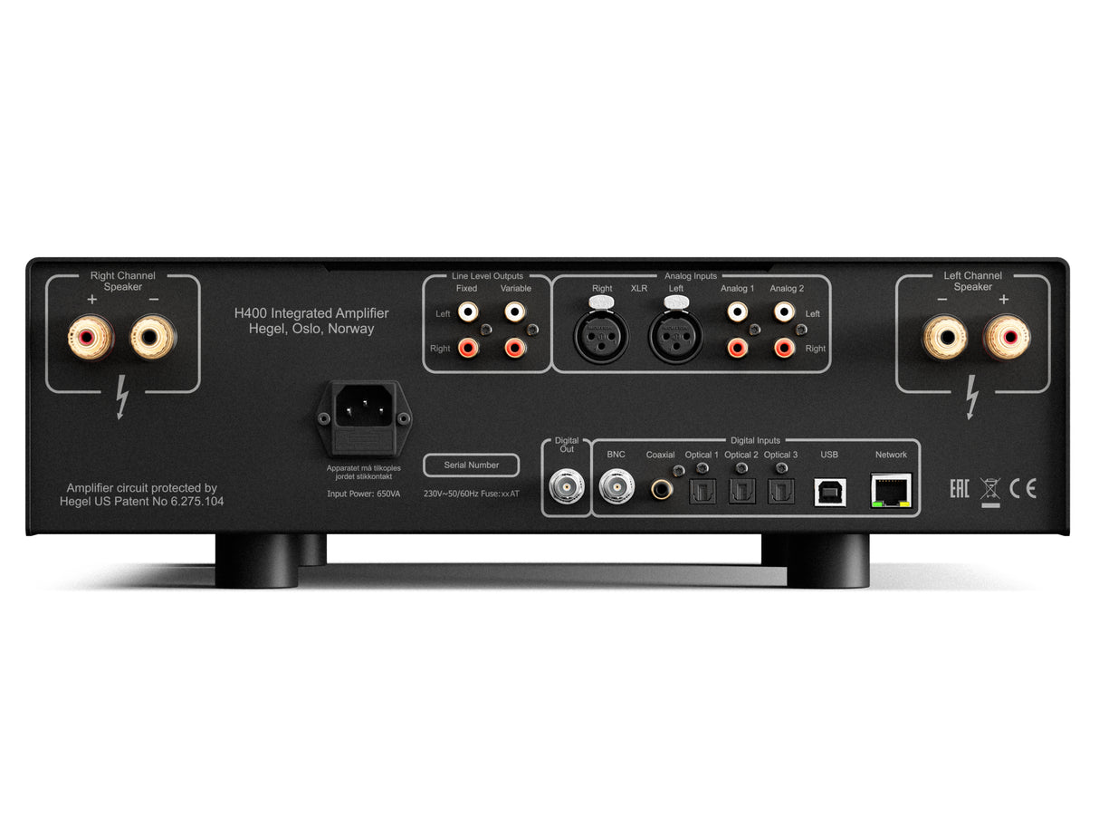 Hegel H400 Integrated Streaming Amplifier