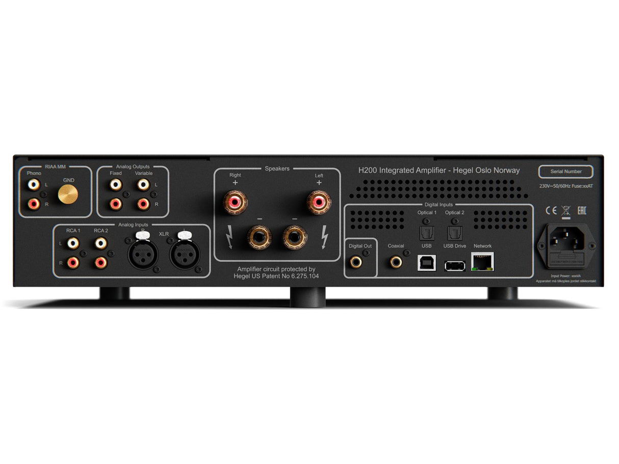 Hegel H200 Streaming Amplifier