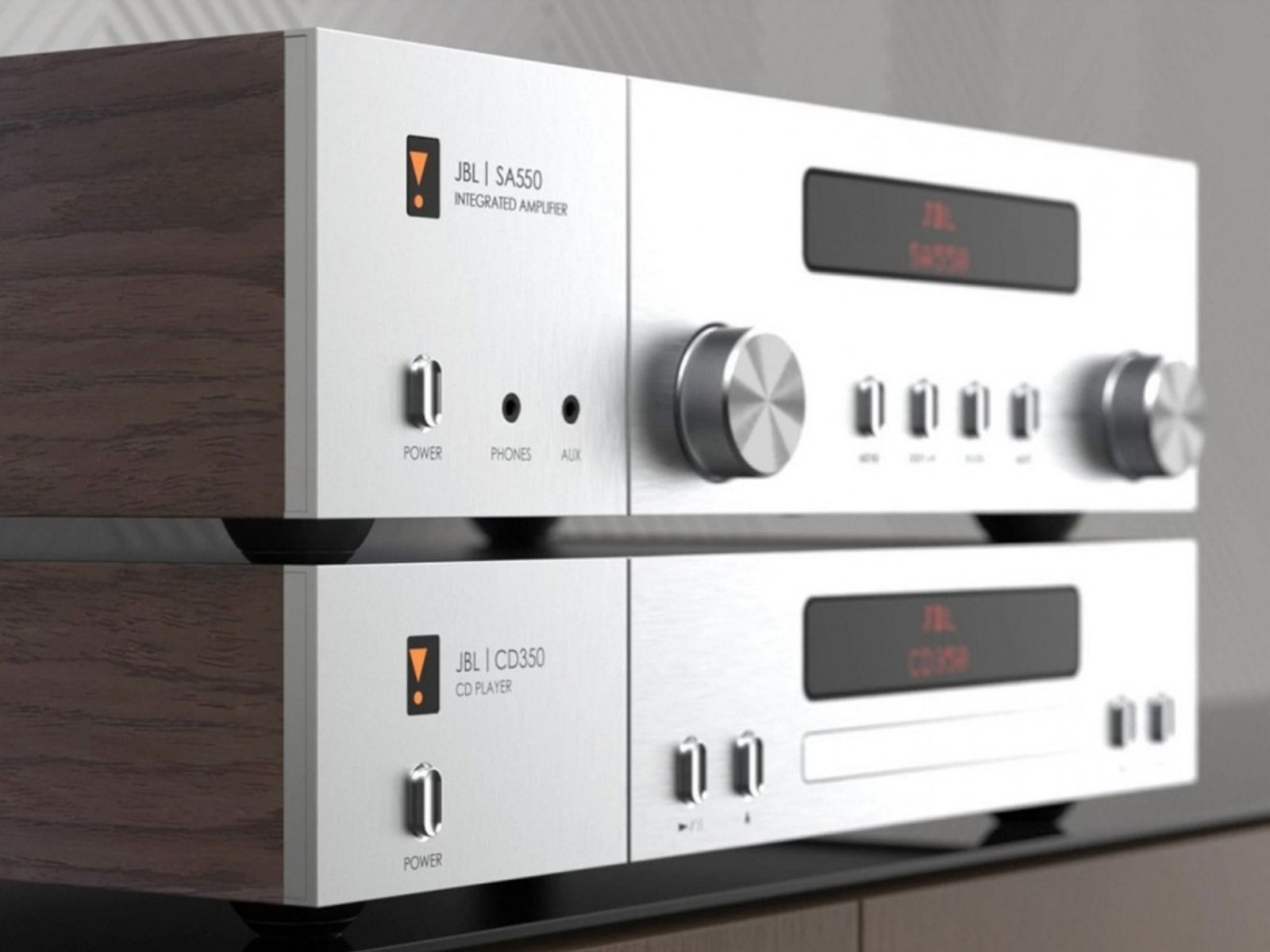 JBL Classic SA550 Integrated Amplifier and CD350 CD Player