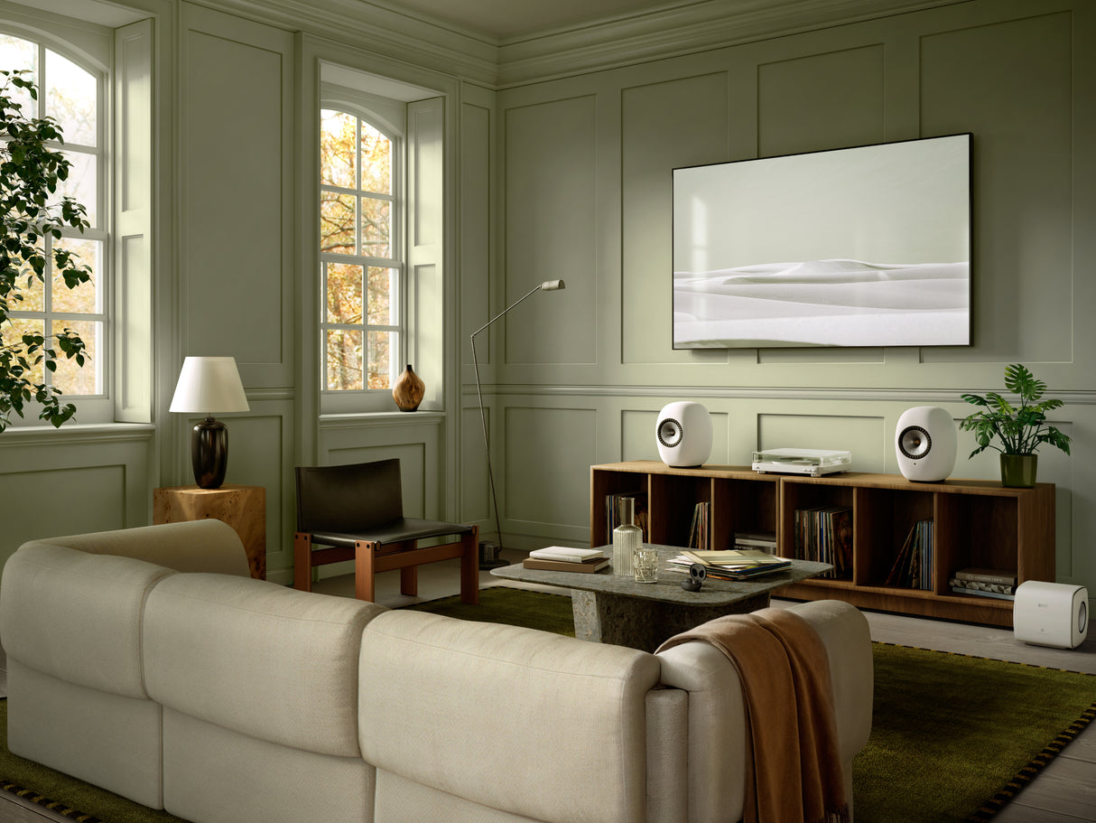 KEF LS LUXE Wireless Active Speakers