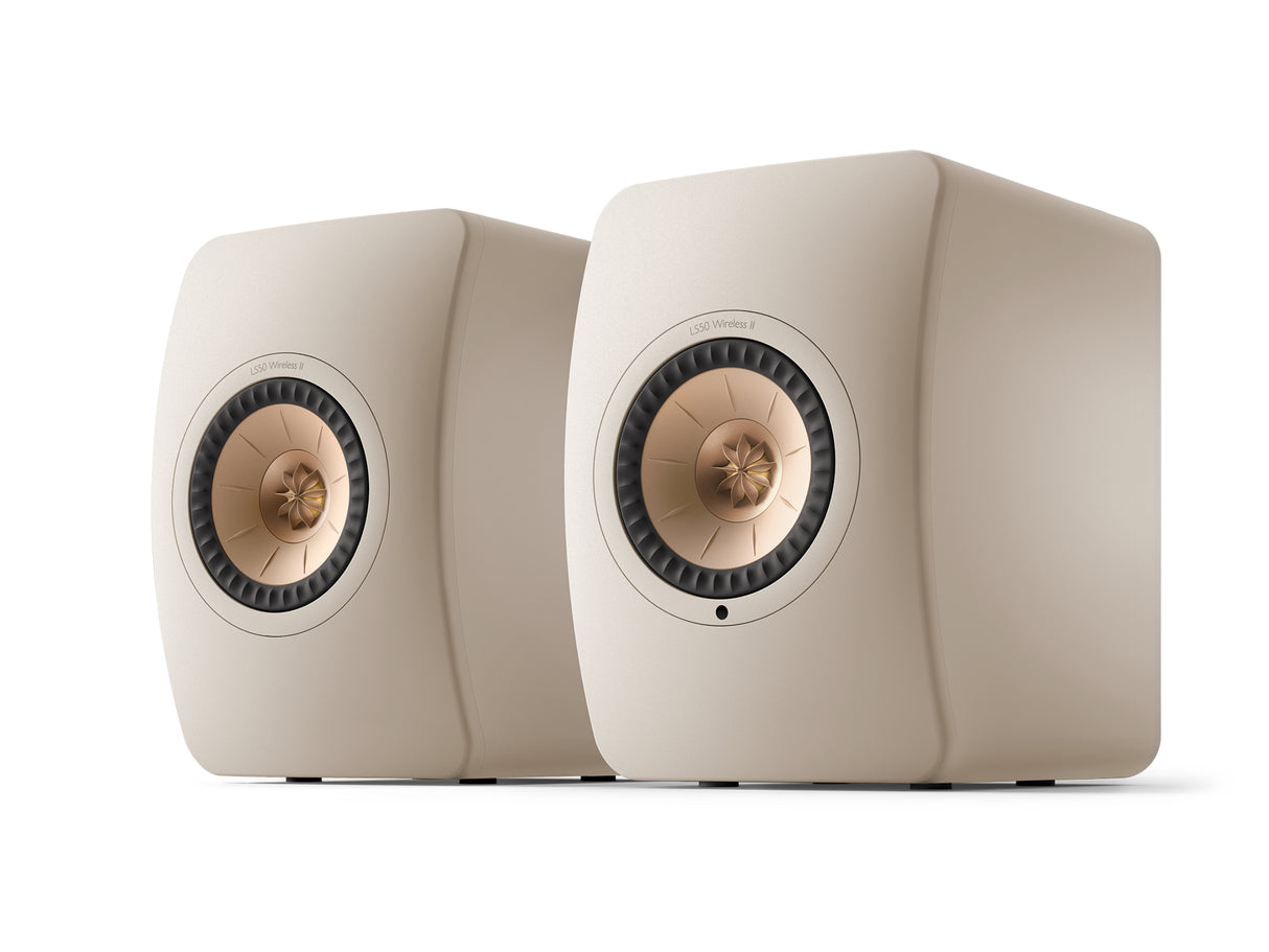 KEF LS50 Wireless II + KEF S2 Floor Stands