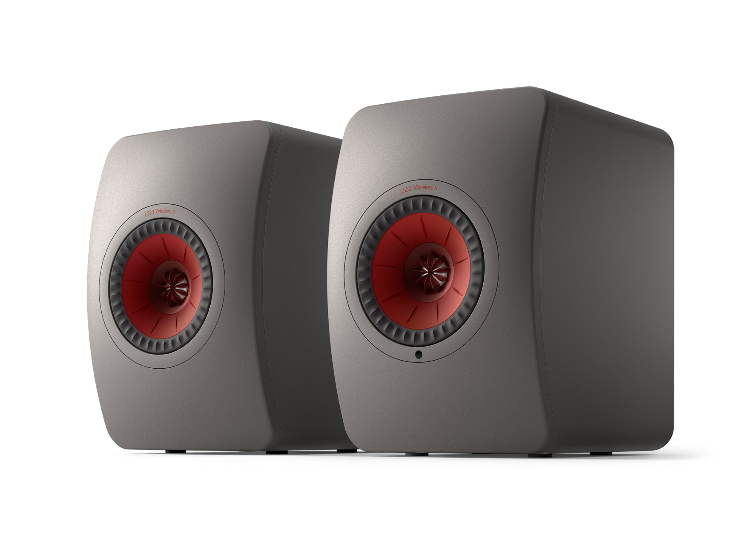 KEF LS50 Wireless II Titanium Grey Speakers (Opened box)