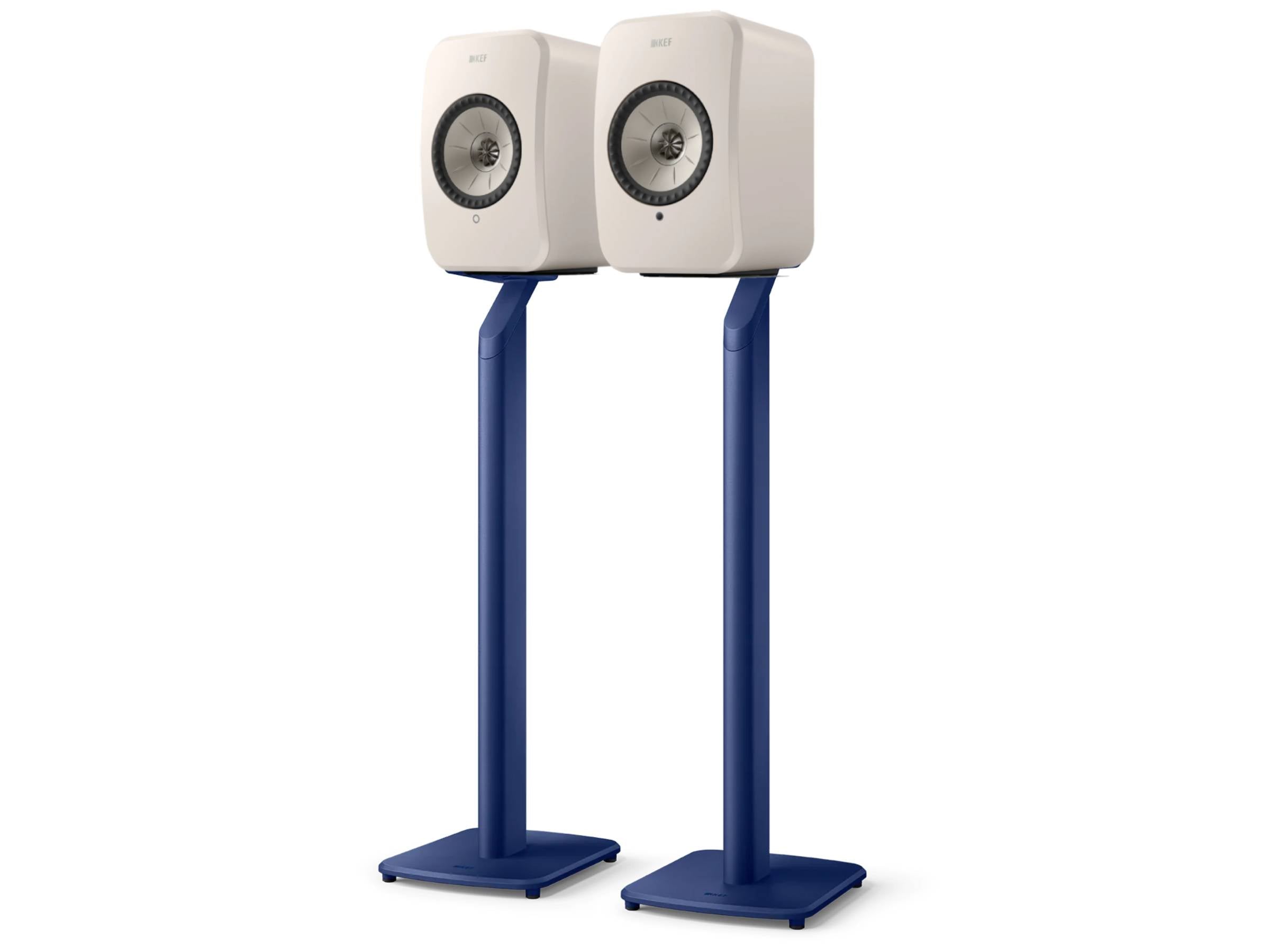 KEF LSX II LT Wireless Speakers + KEF S1 Floor Stands