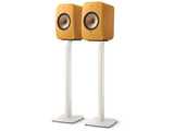 KEF LSX II Wireless Speakers with  KEF S1 Floor Stands