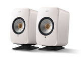 KEF LSX II Wireless Speakers + KEF P1 Desk Pads