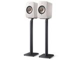KEF LSX II Wireless Speakers with  KEF S1 Floor Stands