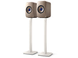KEF LSX II Wireless Speakers +  KEF S1 Floor Stands