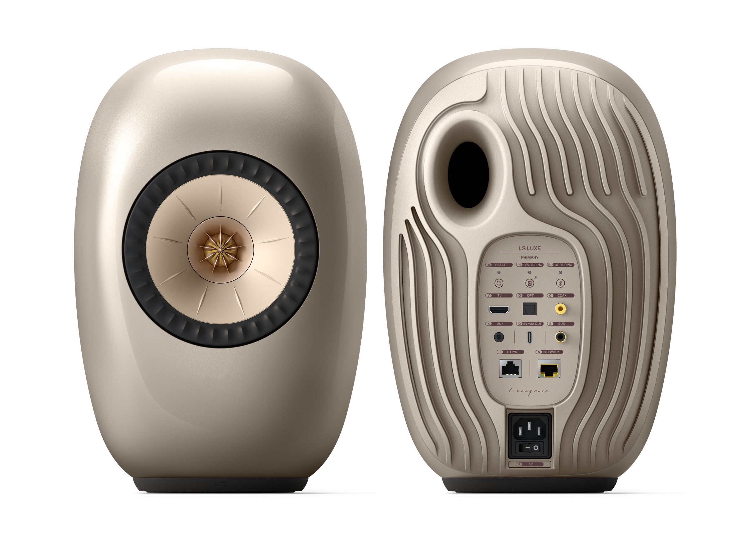 KEF LS LUXE Wireless Active Speakers
