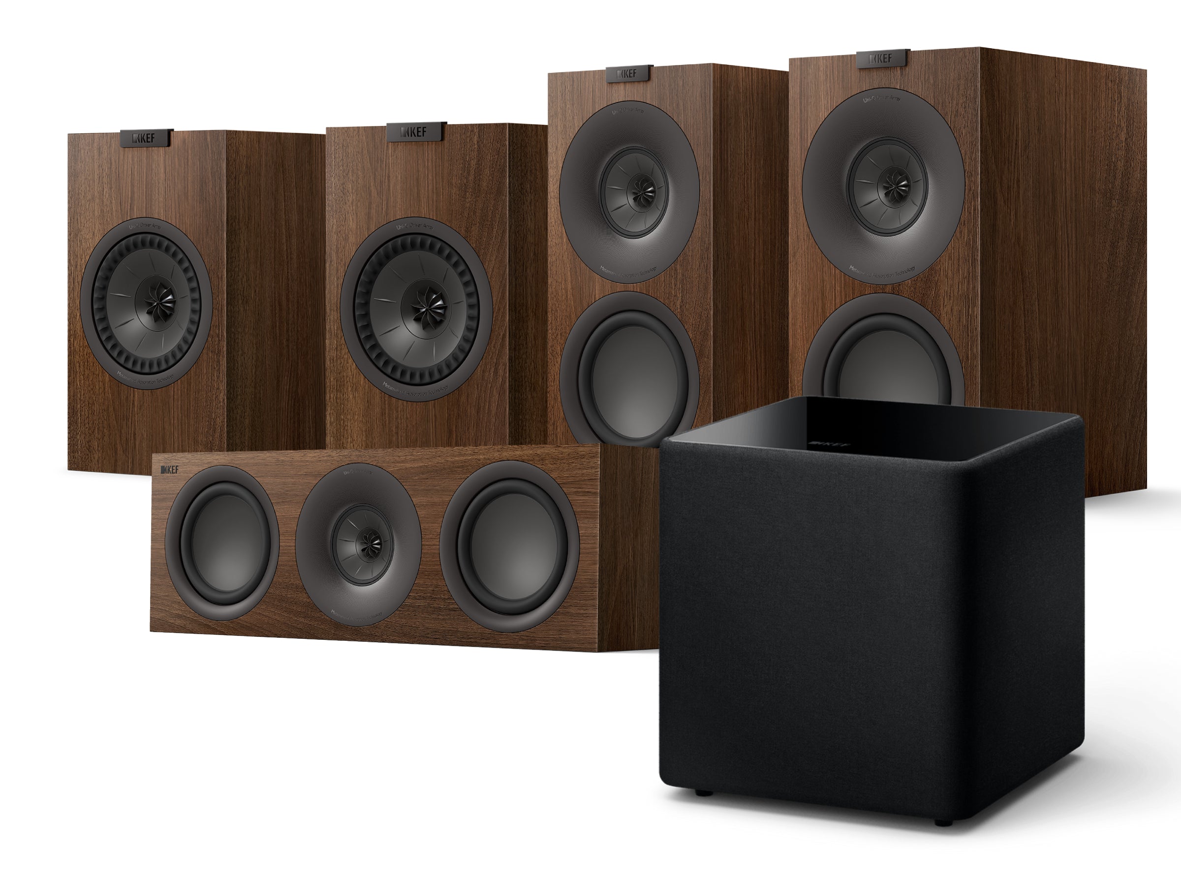 KEF Q Concerto + Q1 META 5.1 Home Cinema Speaker Package