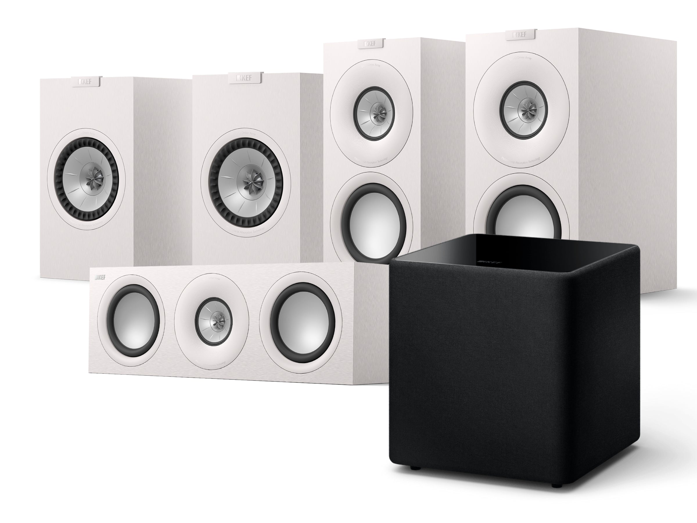 KEF Q Concerto + Q1 META 5.1 Home Cinema Speaker Package