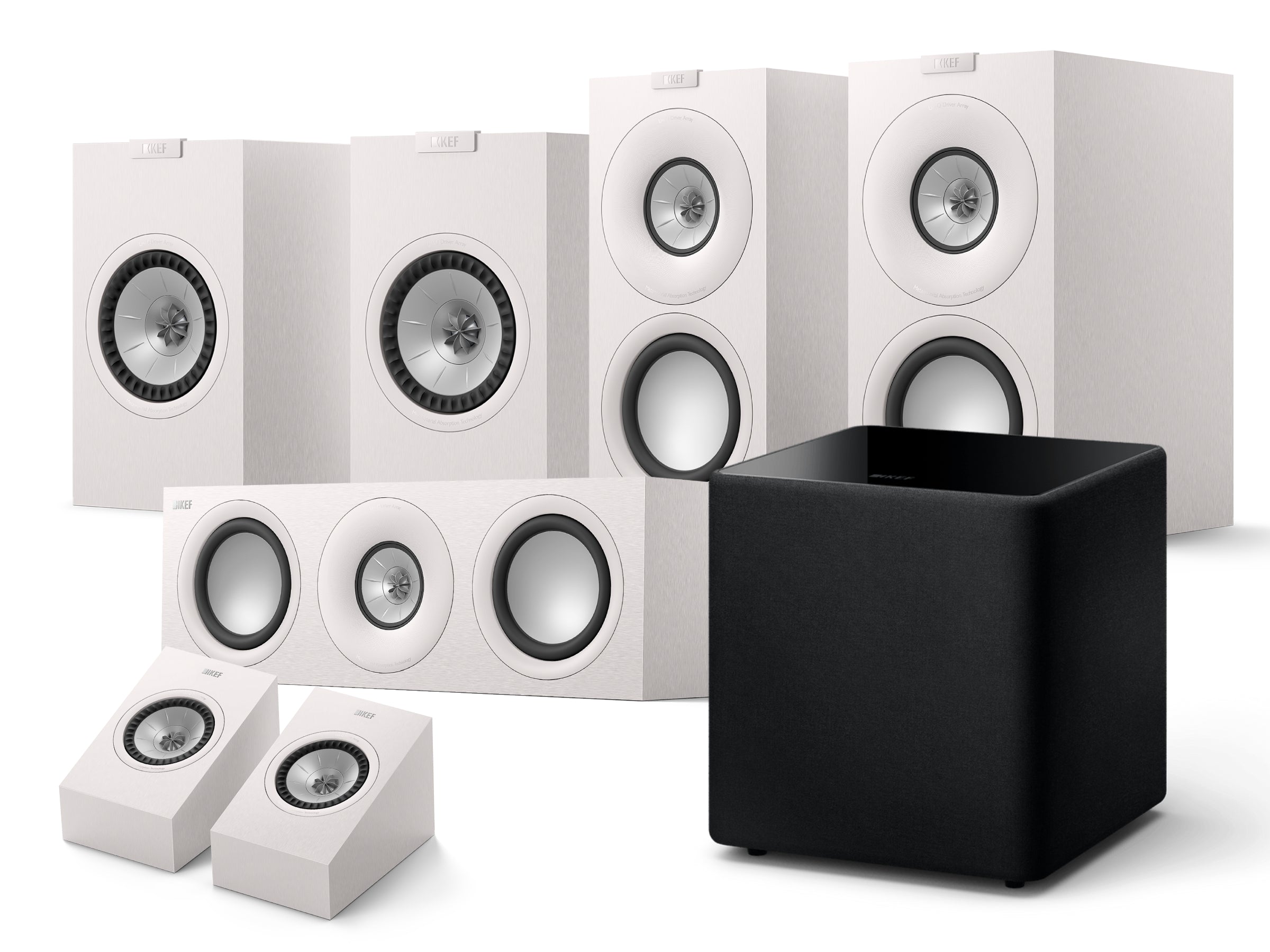 KEF Q Concerto + Q1 META 5.1 Home Cinema Speaker Package