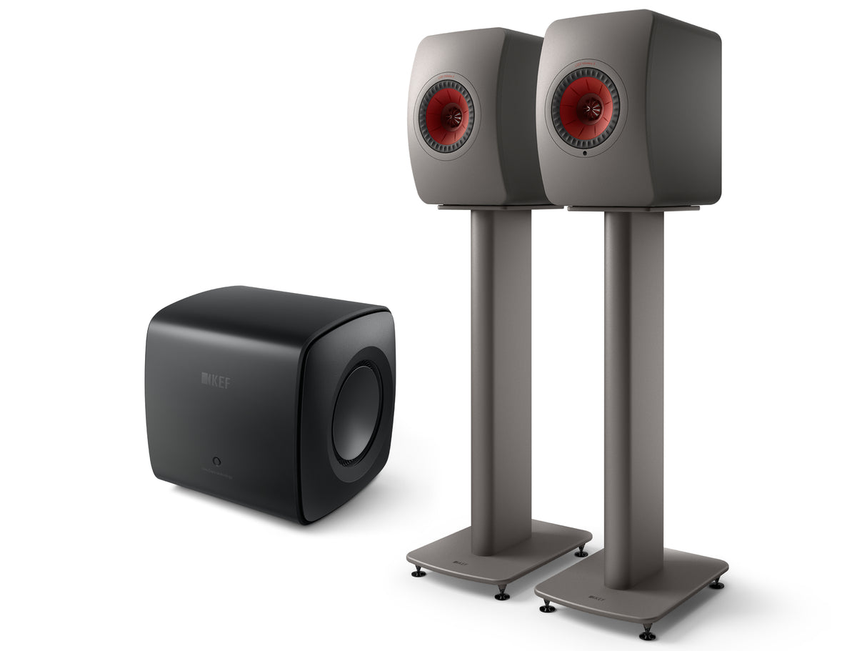 KEF LS50 Wireless II + KC62 Subwoofer Wireless Speaker System