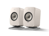 KEF LSX II LT Wireless Speakers + KEF P1 Desk Pad