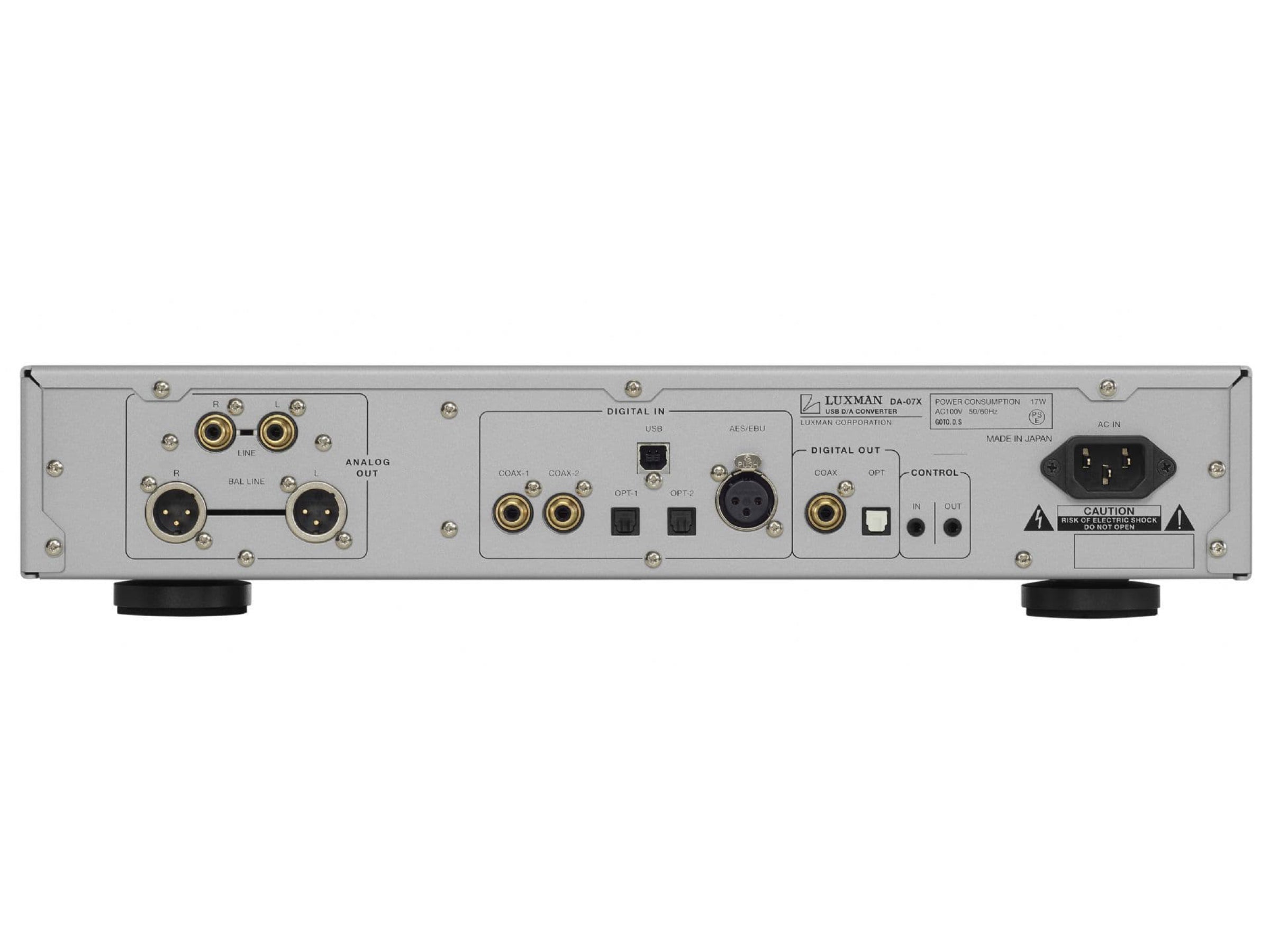 Luxman DA-07X Digital Analogue Convertor – Doug Brady HiFi