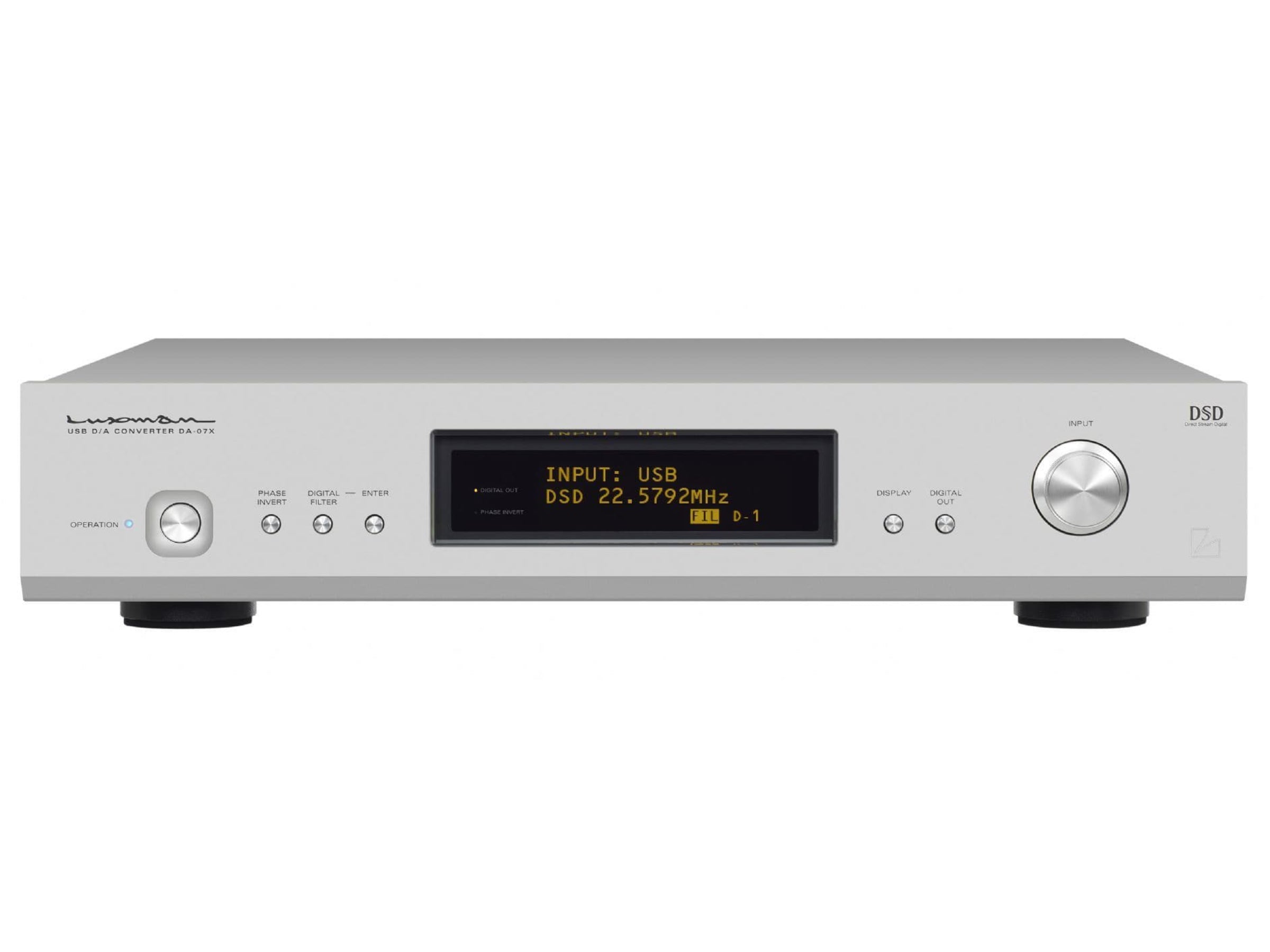 Luxman DA-07X Digital Analogue Convertor – Doug Brady HiFi