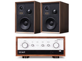 Leak Stereo 130 with Wharfedale Super Denton Bookshelf Speakers
