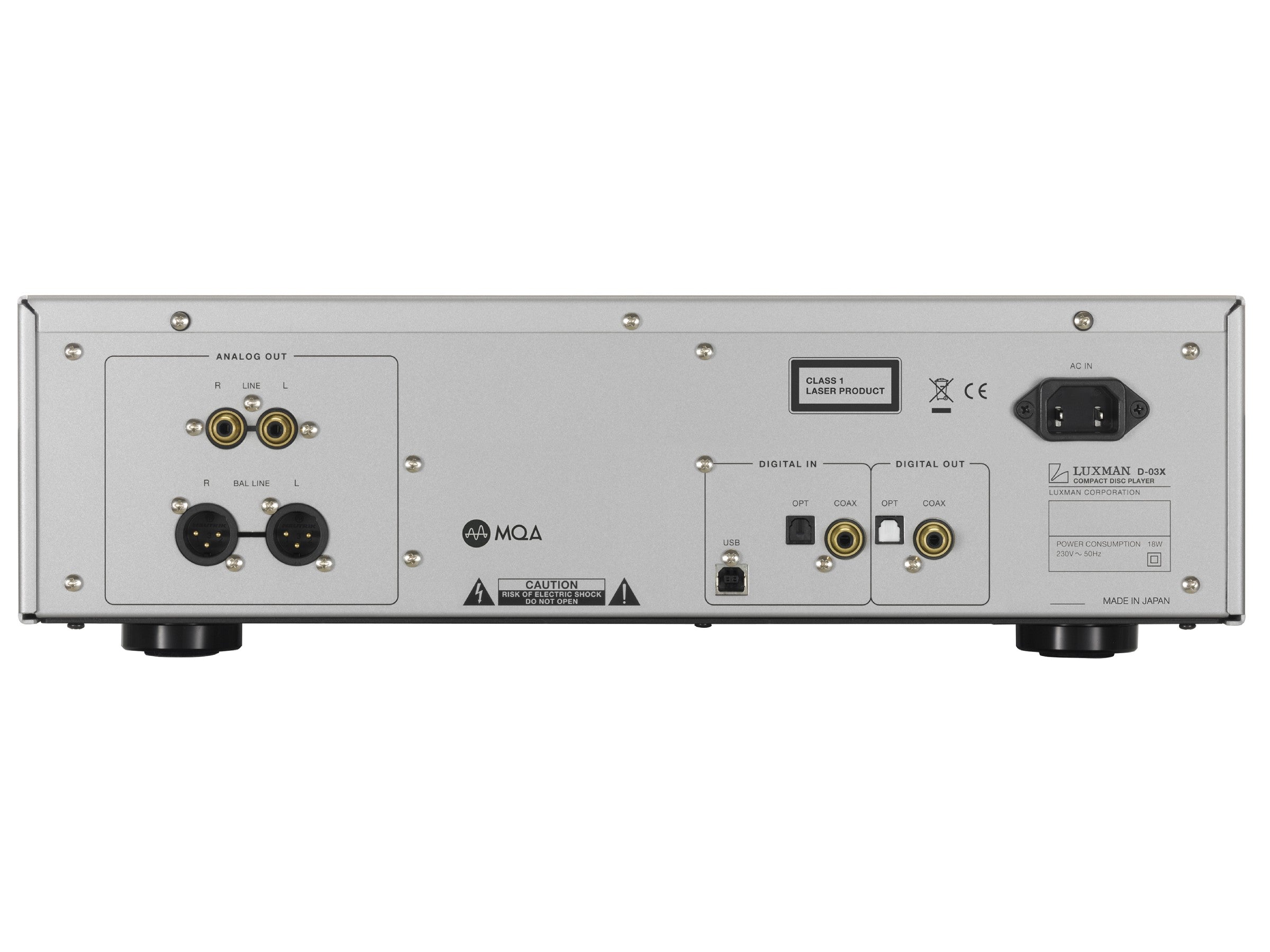 Luxman D-03R CD Player – Doug Brady HiFi