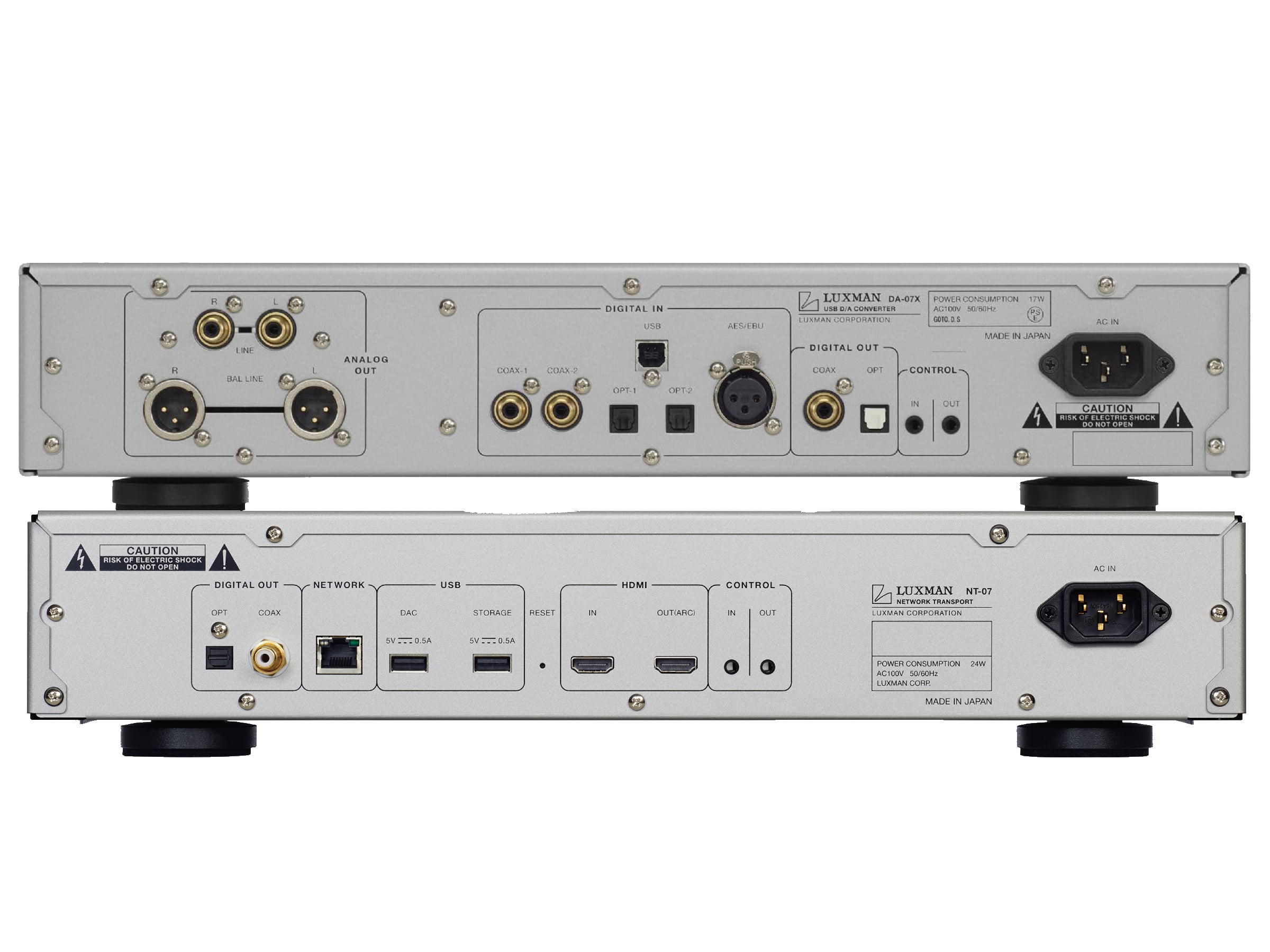 LUXMAN NT-07 + DA-07X Network Streaming Transport/DAC – Doug Brady
