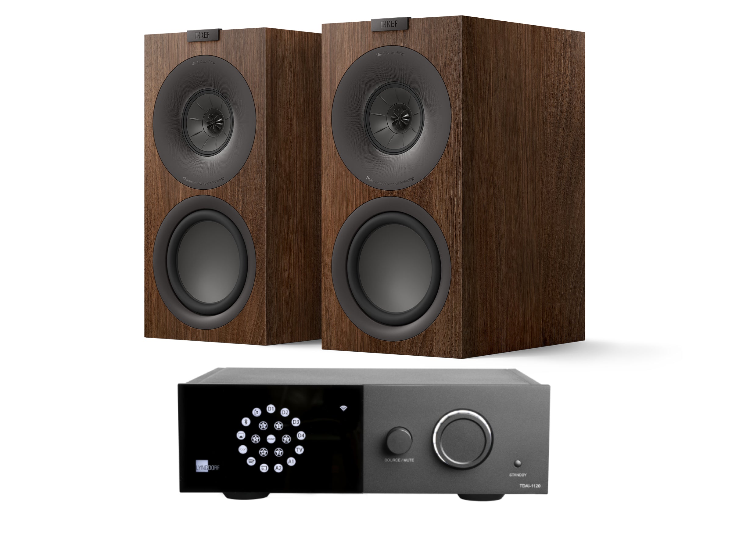 Lyngdorf TDAI-1120 + KEF Q Concerto META