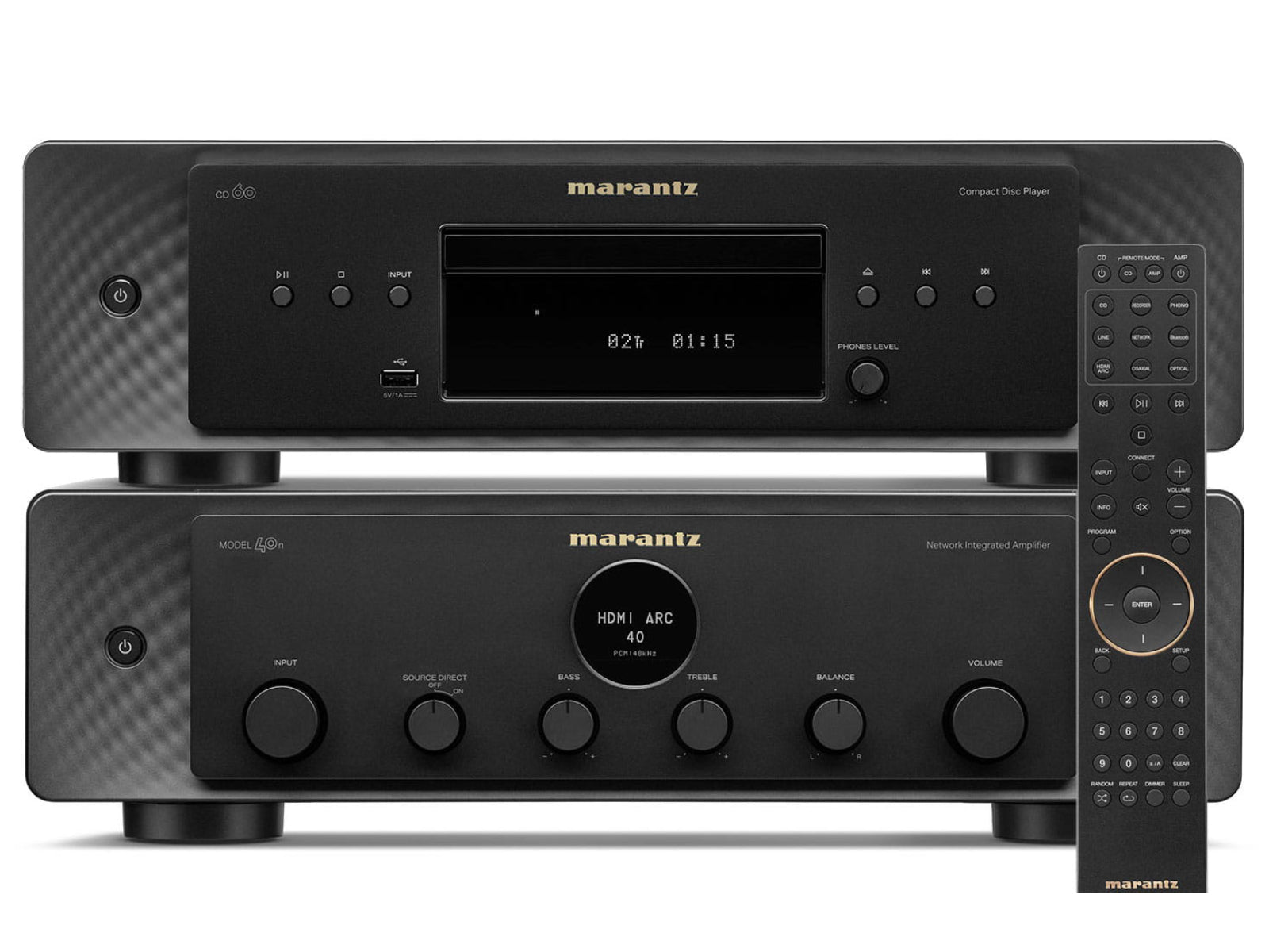 Marantz Model 40n Integrated Amplifier + Marantz CD 60 CD Player