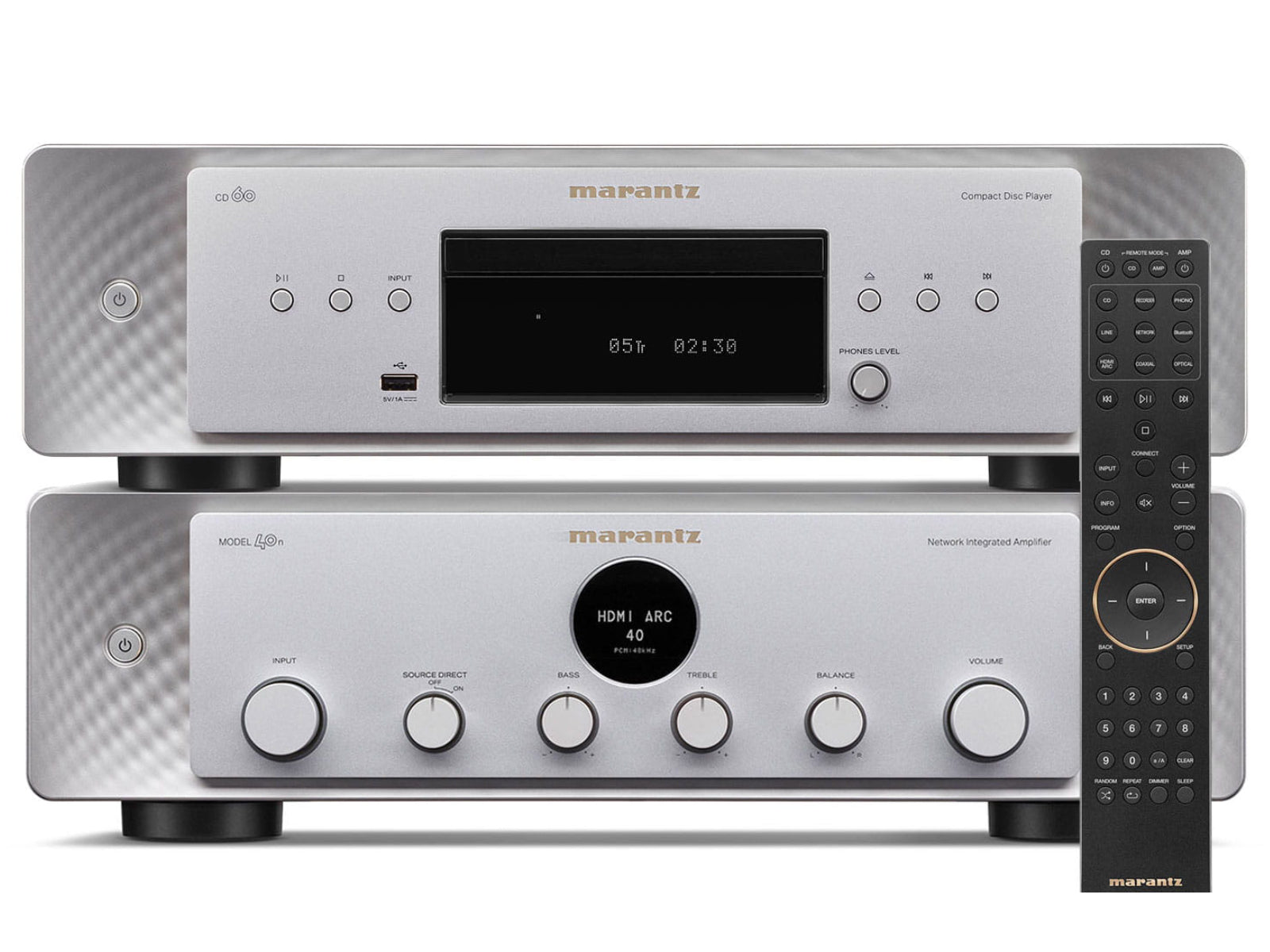 Marantz Model 40n Integrated Amplifier + Marantz CD 60 CD Player
