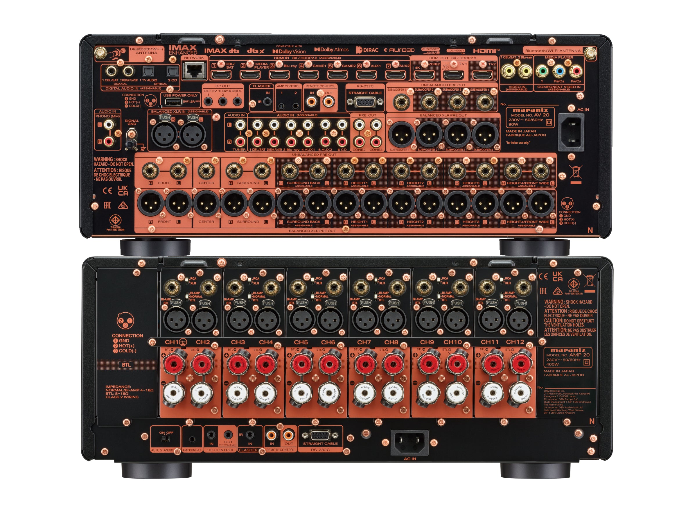 Marantz AV 20 + Amp 20 (AV Pre+ Power Amplifier) – Doug Brady HiFi
