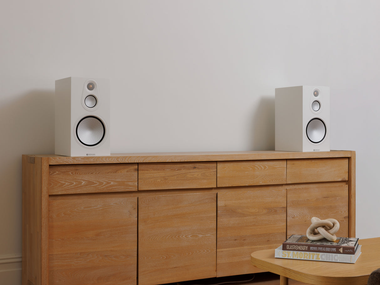 Monitor Audio Silver 8G 100 Bookshelf Speakers