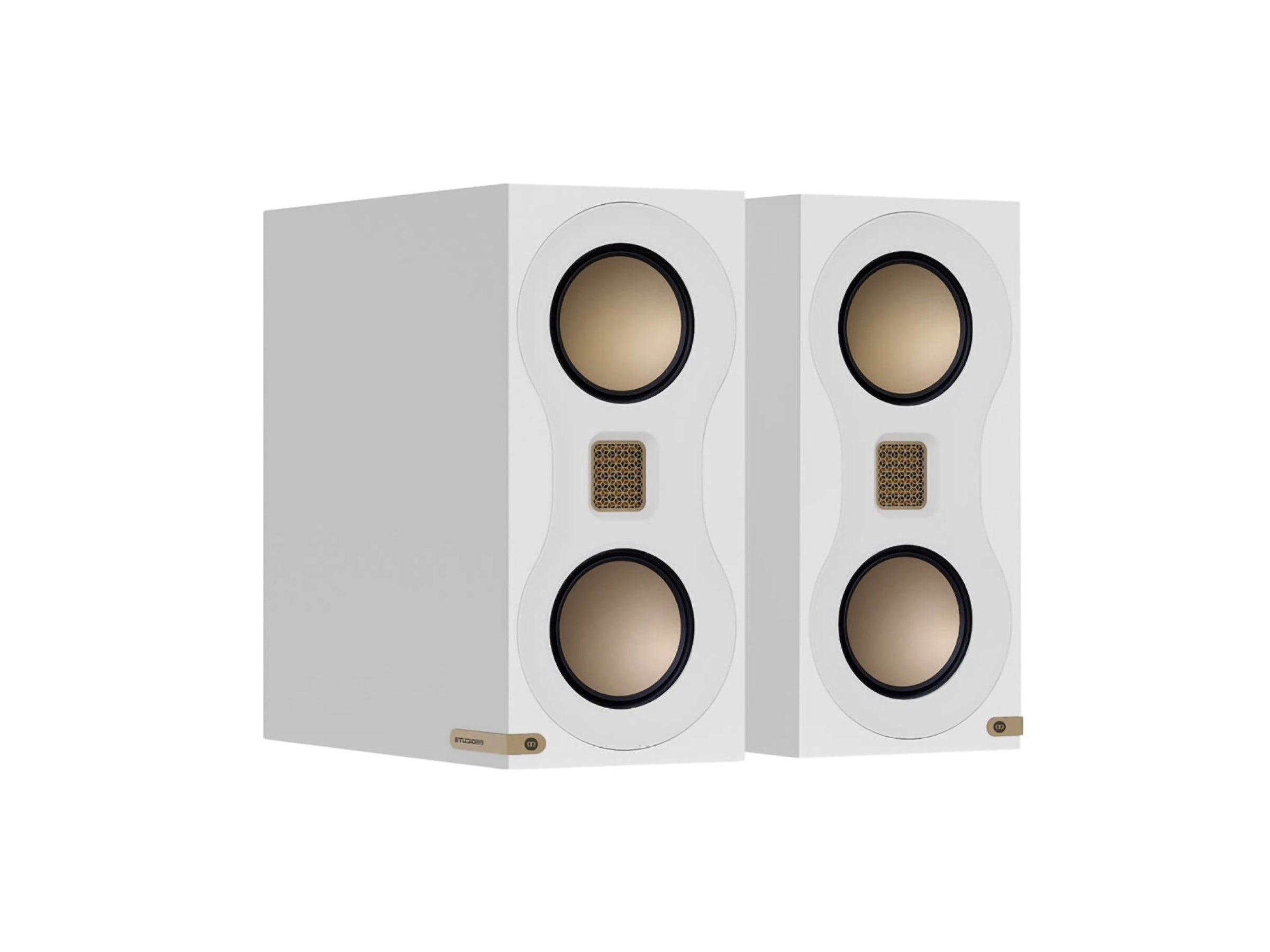 Monitor Audio Studio 89 Bookshelf Speakers + Studio 89 Stands