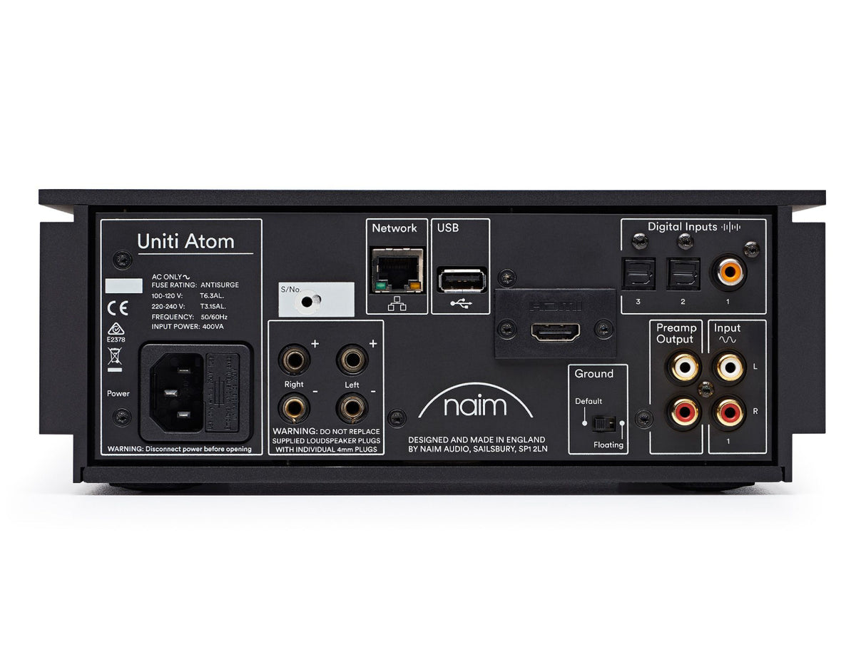 Naim Uniti Atom HDMI + KEF R3 Meta Speakers