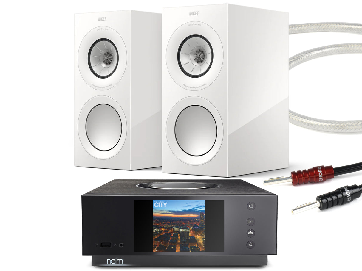 Naim Uniti Atom HDMI + KEF R3 Meta Speakers