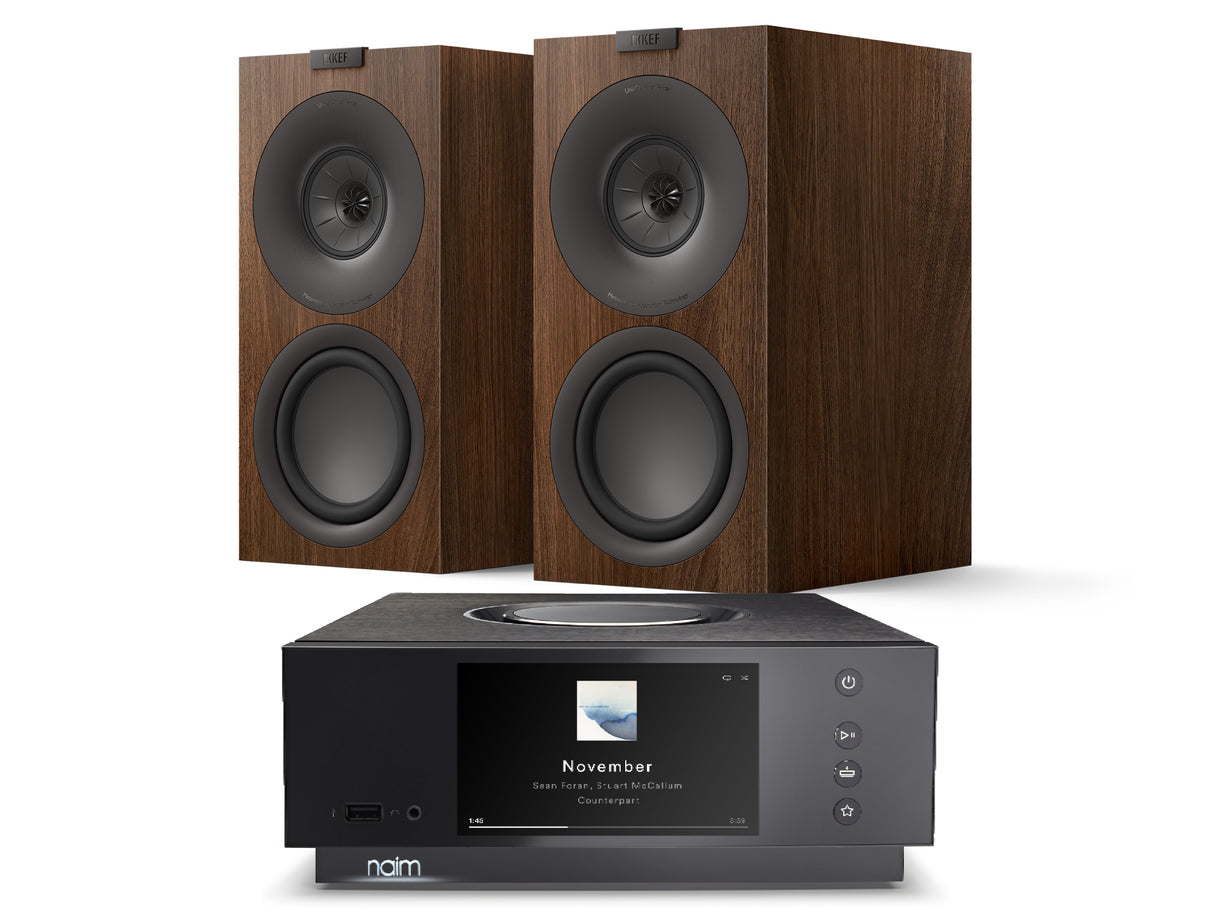 Naim Uniti ATOM HDMI + KEF Q Concerto + Cables