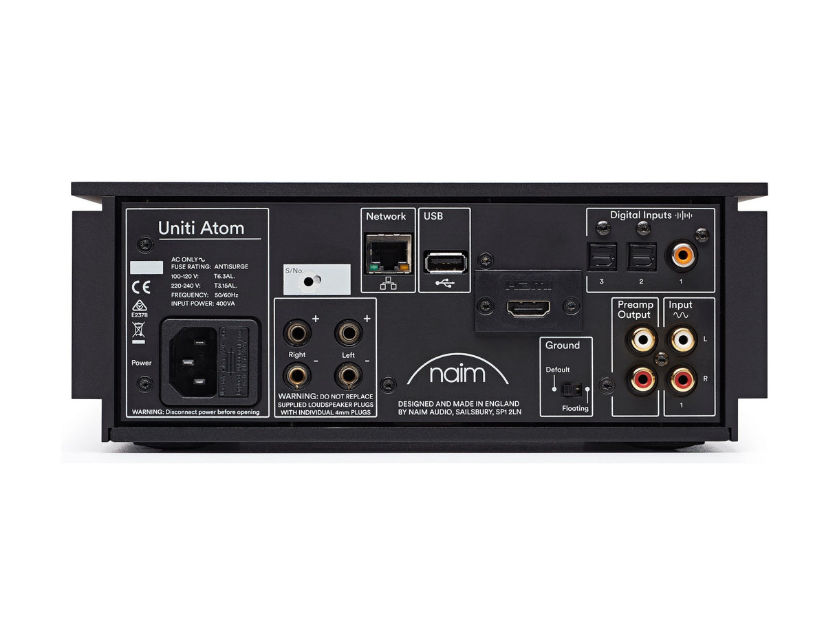 Naim Uniti Atom HDMI + Neat Motive SX2 Floorstanding Speakers