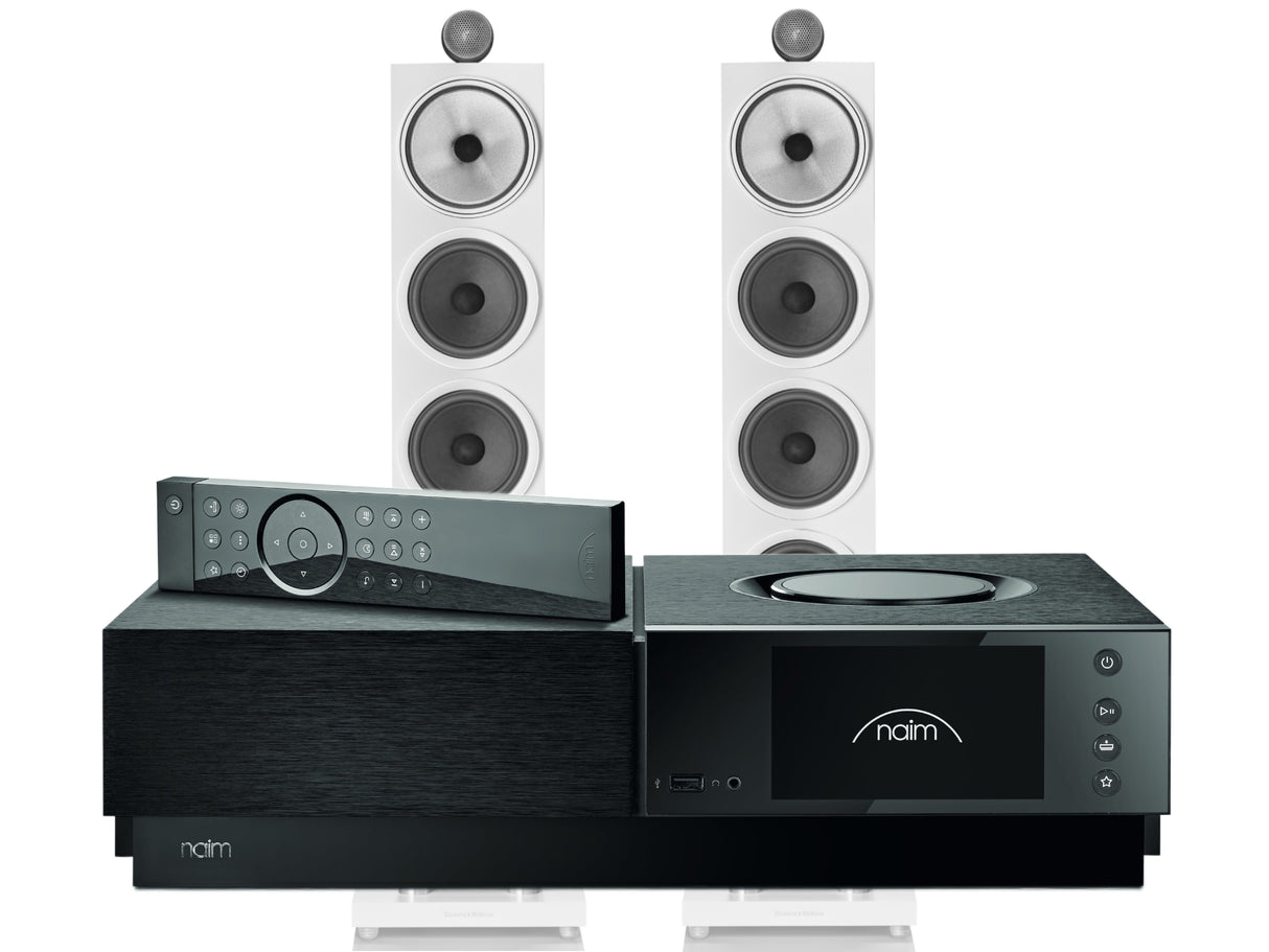 Naim Uniti Nova PE with Bowers & Wilkins 702 S3 Floorstanding Speakers