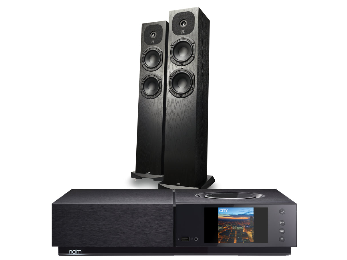 Naim Uniti Nova + Neat Motive SX1 Floorstanding Speakers