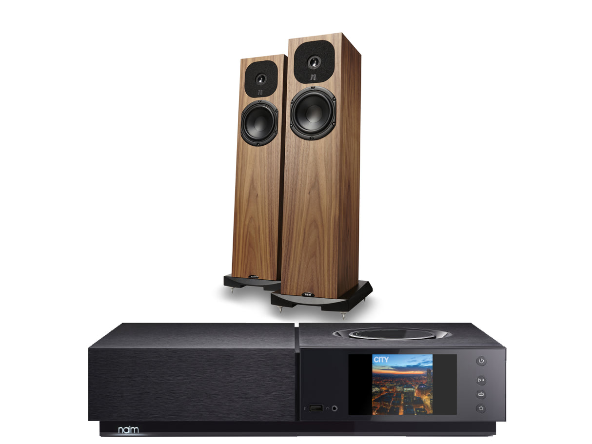 Naim Uniti Nova + Neat Motive SX2 Floorstanding Speakers