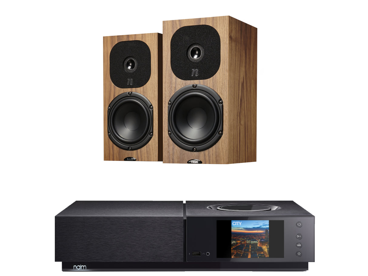 Naim Uniti Nova + Neat Motive SX3 Bookshelf Speakers