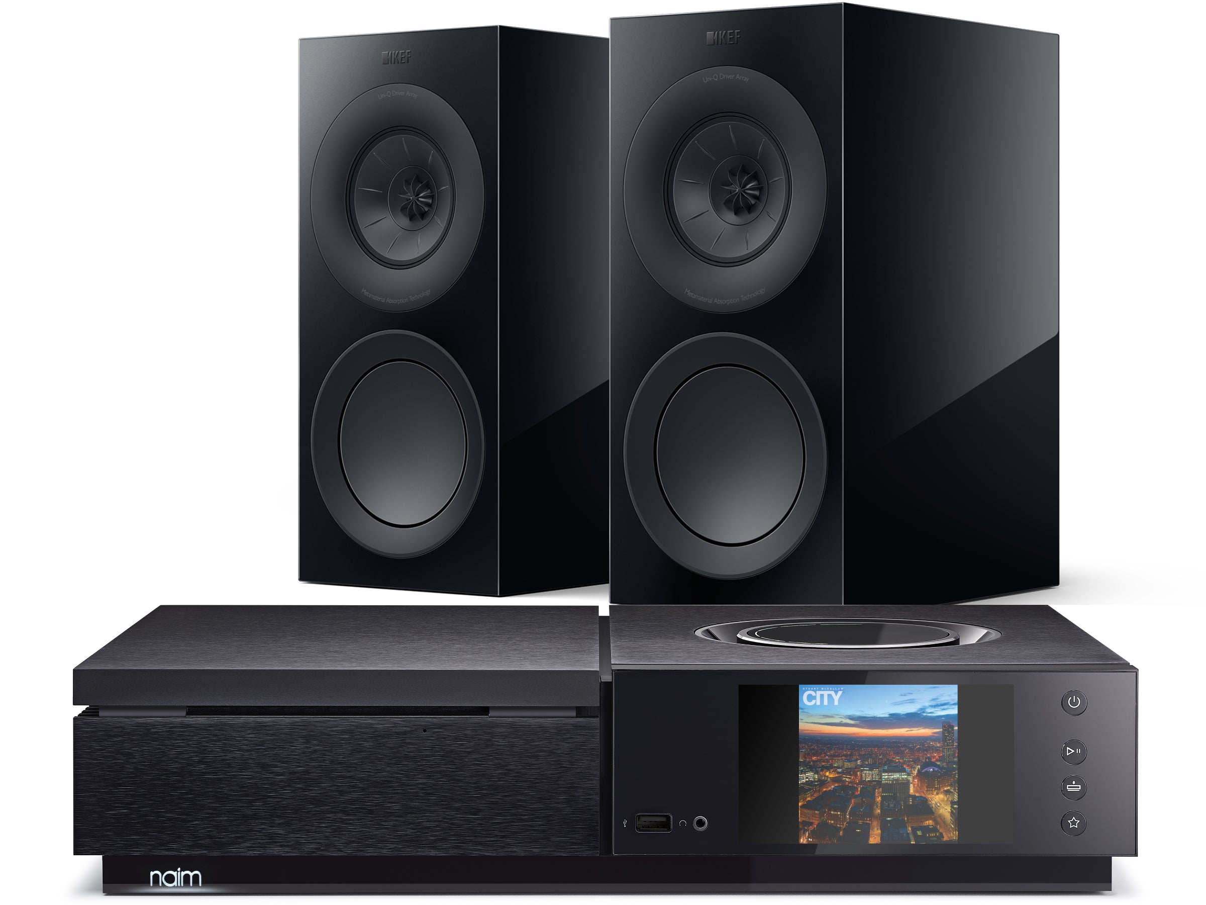 Naim Uniti Star with KEF R3 META Speakers