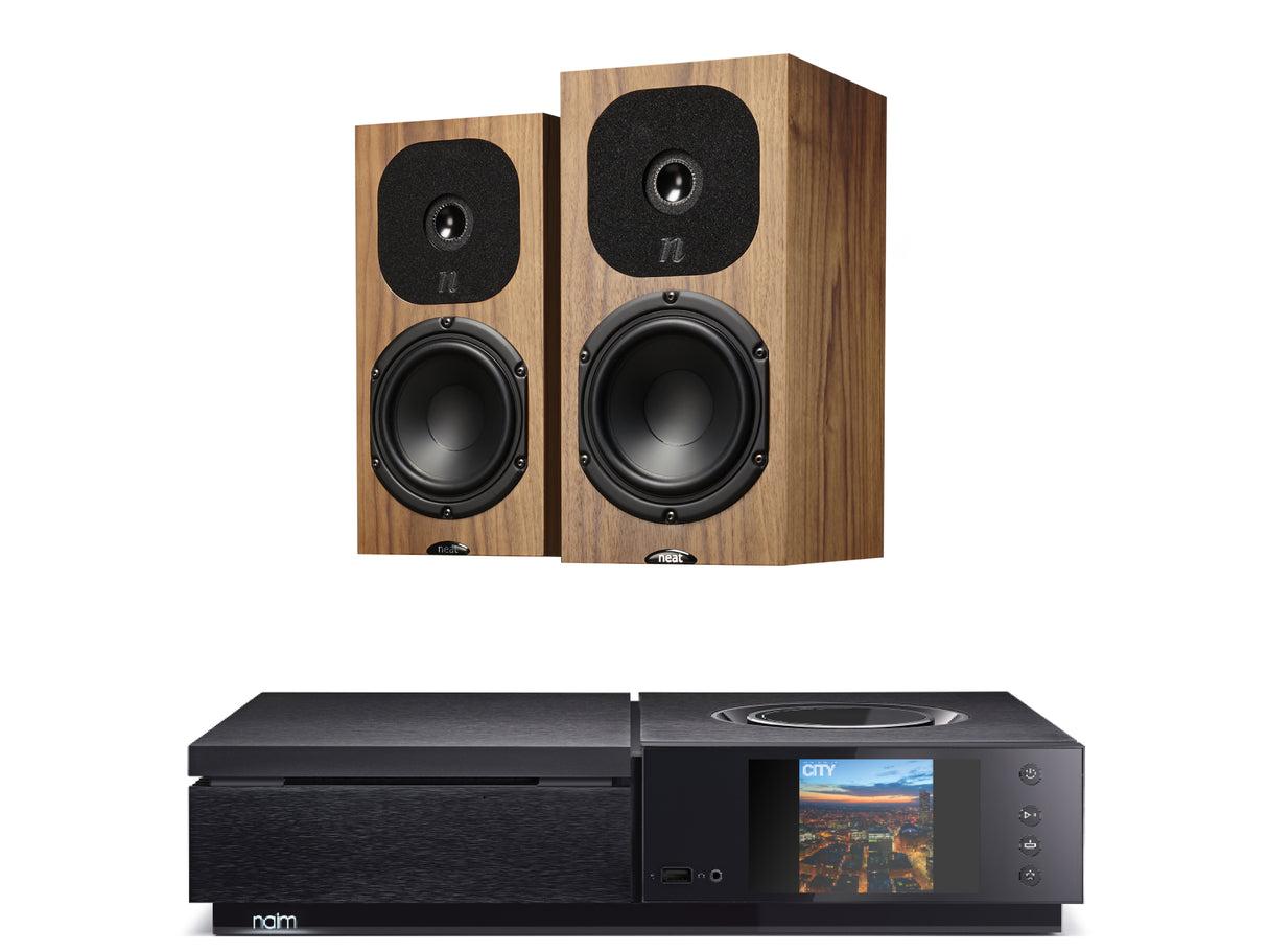 Naim Uniti Star + Neat Motive SX3 Bookshelf Speakers