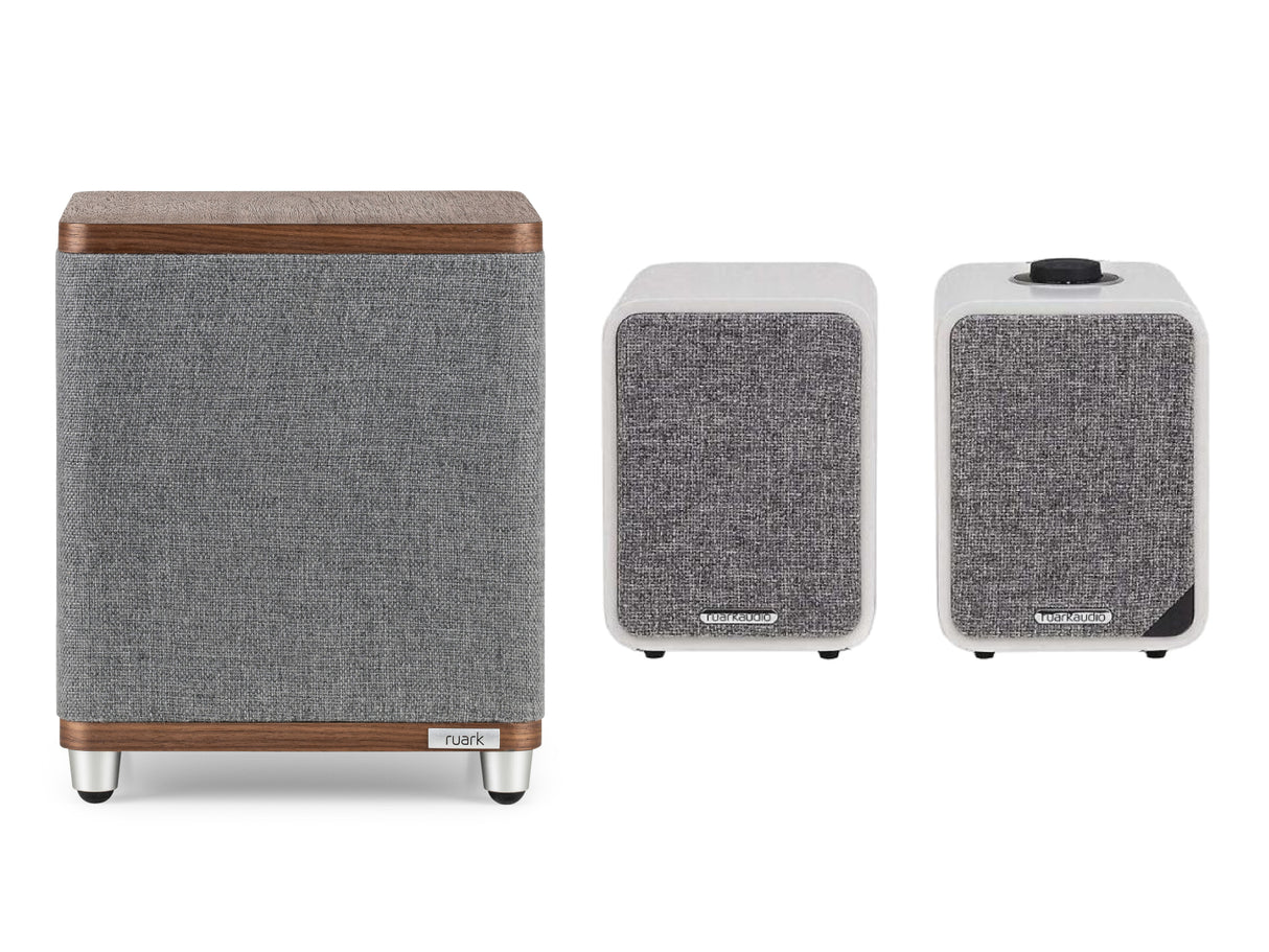 Ruark MR1 Bluetooth Speakers + RS1 Subwoofer Bundle