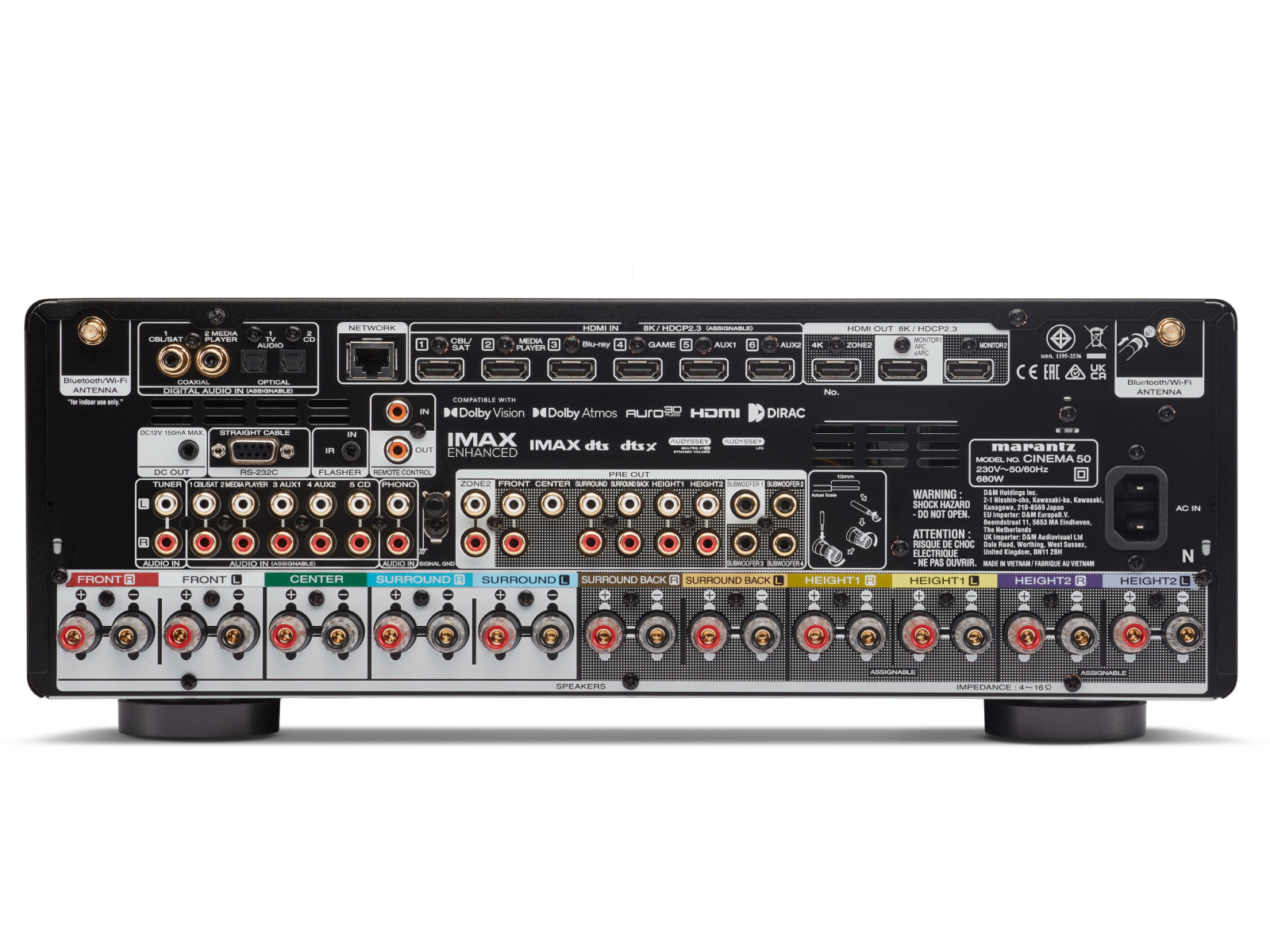 Marantz CINEMA 50 / 9.4 Channel AV Amplifier