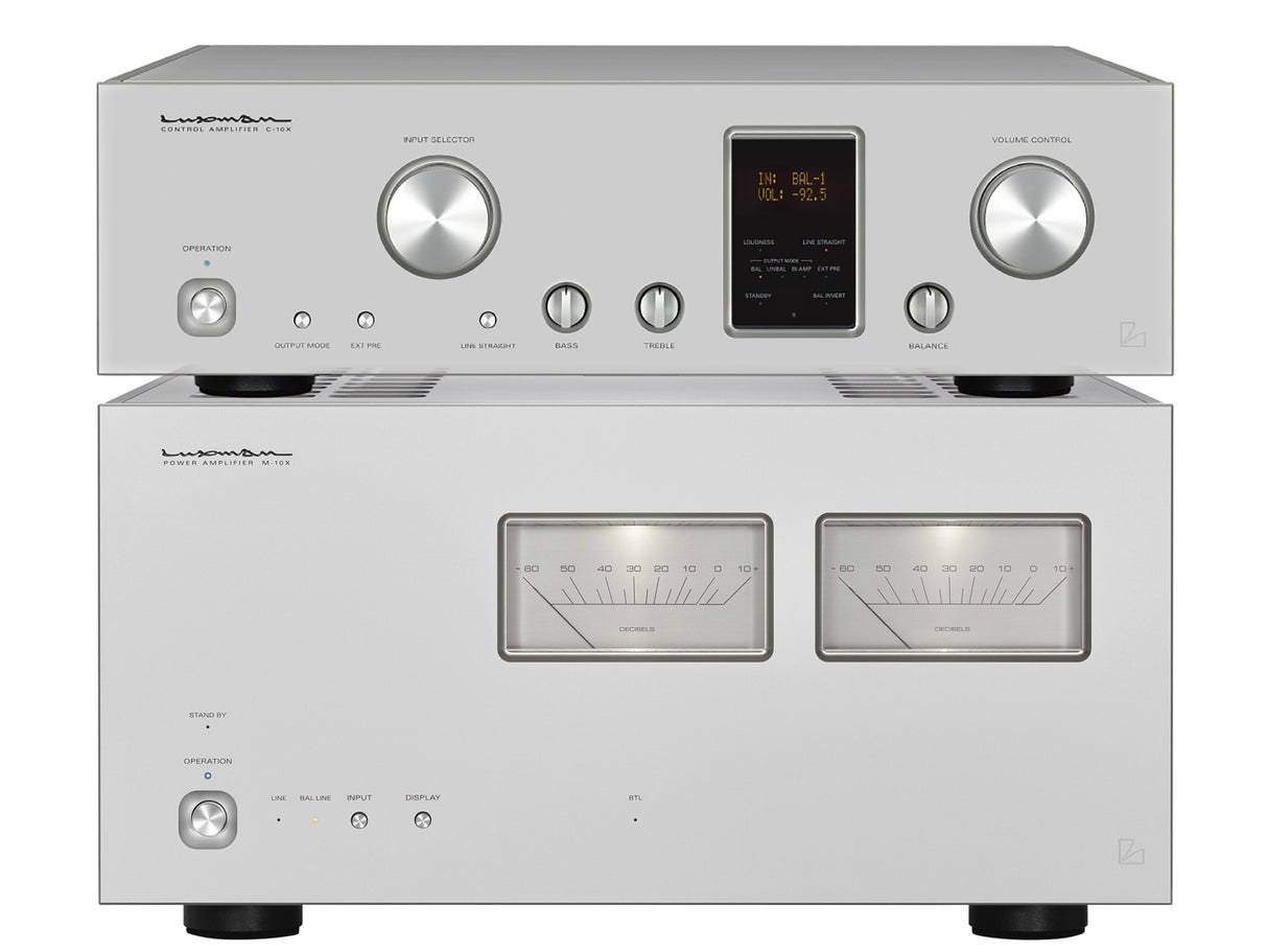 Luxman C-10X + M-10X Pre + Power Amplifier