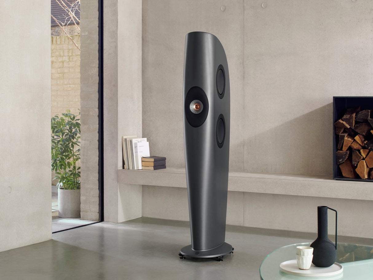 KEF Blade Two Meta Piano Black Copper Speakers (Ex Demonstration)