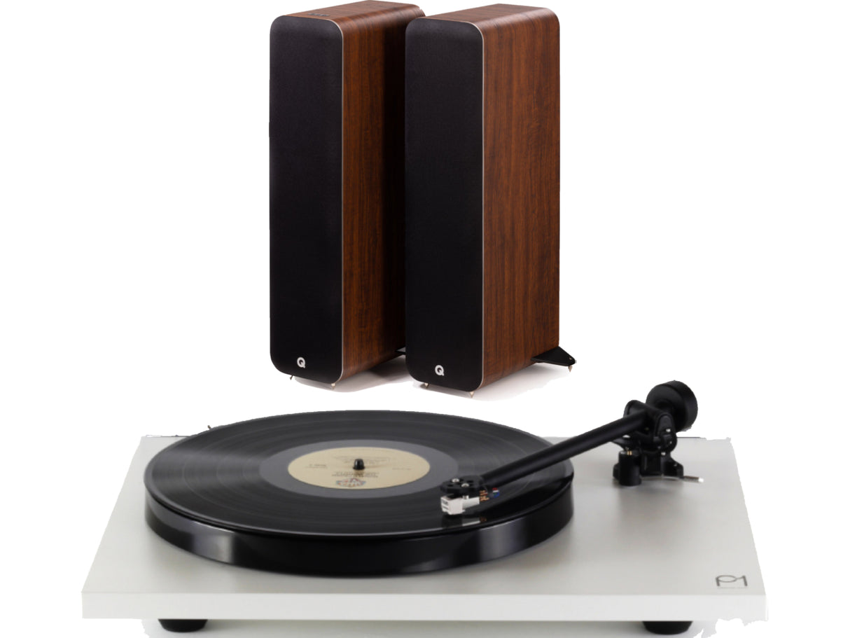 Rega Planar 1 Plus with Q Acoustics M40 Wireless Turntable System