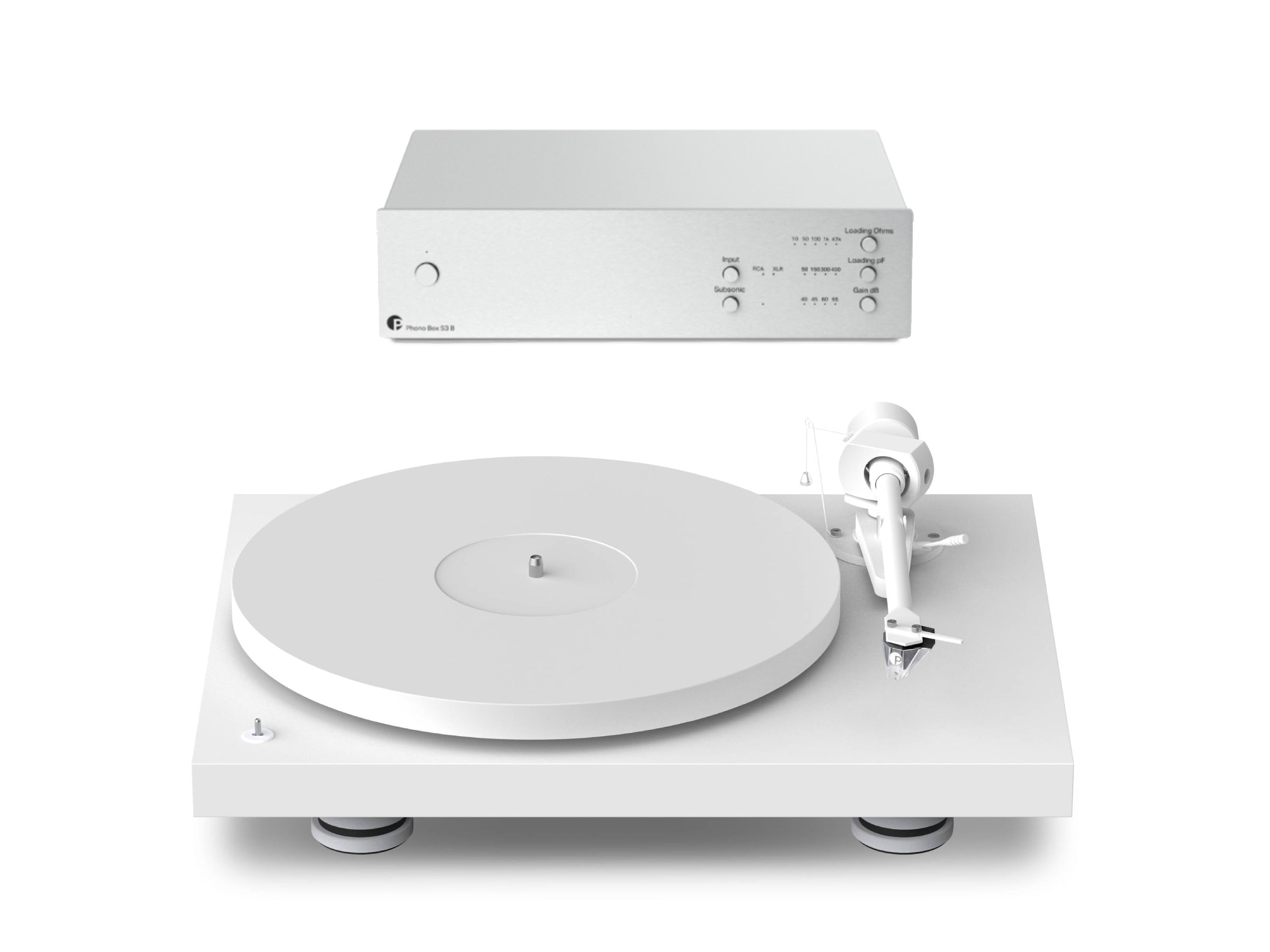 Pro-Ject Debut Pro B Turntable with Phono Box S3 B Phono Stage