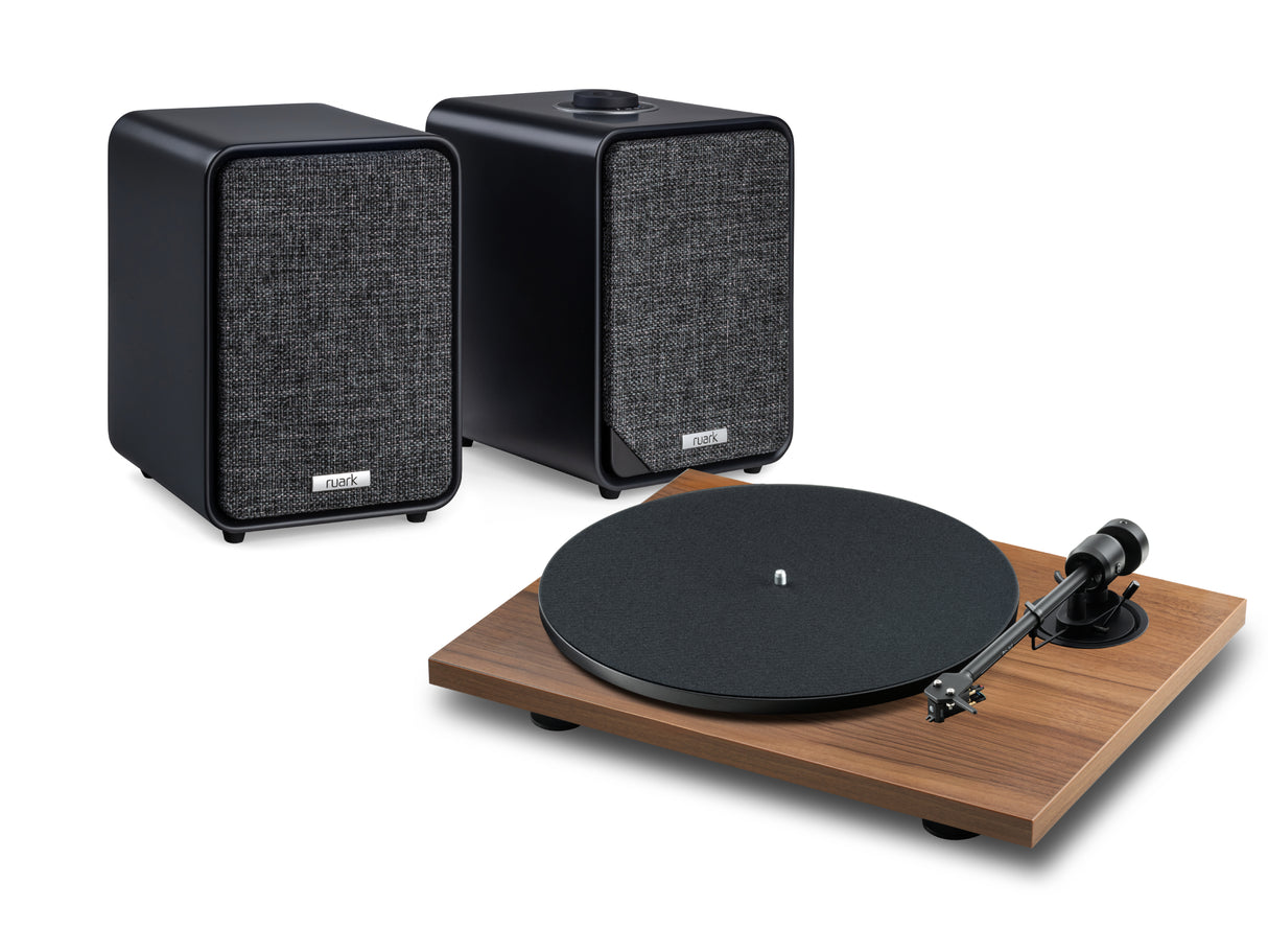 Pro-Ject E1.2 Turntable with Ruark MR1 Mk3 Speakers