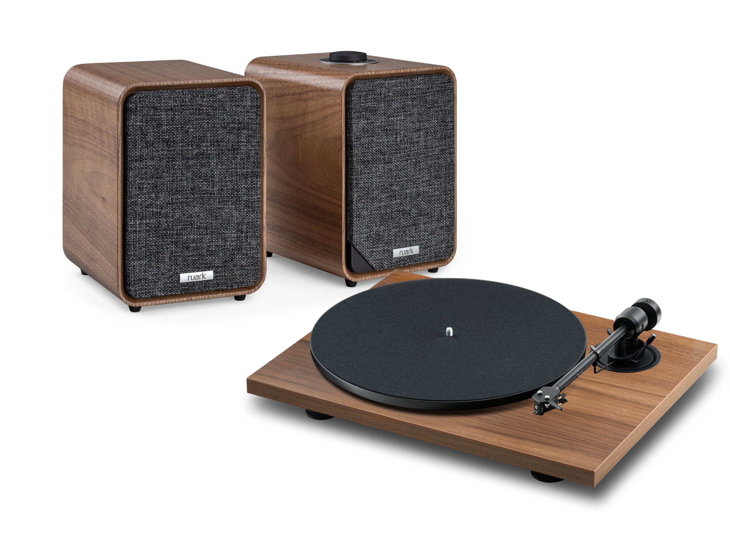 Pro-Ject E1.2 Turntable with Ruark MR1 Mk3 Speakers
