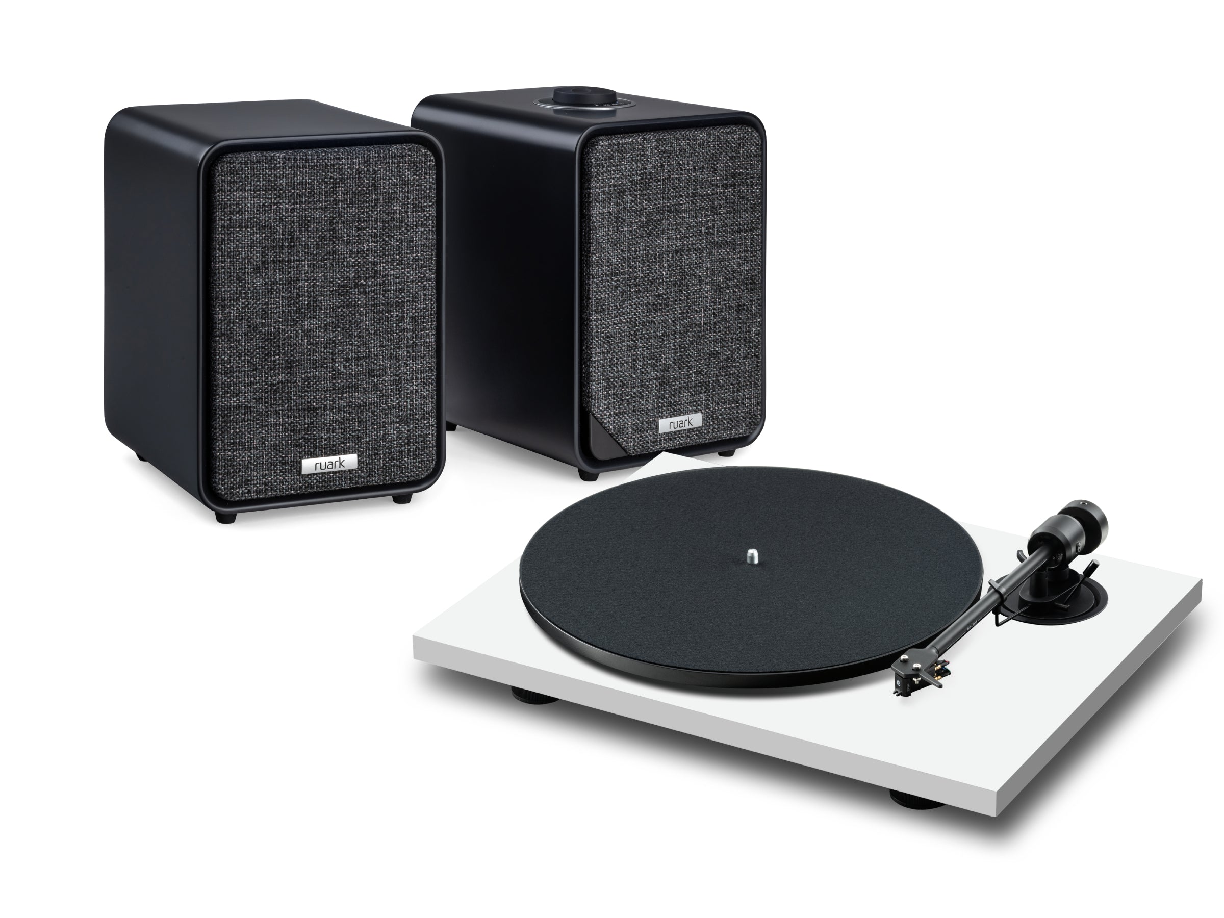 Pro-Ject E1.2 Turntable with Ruark MR1 Mk3 Speakers