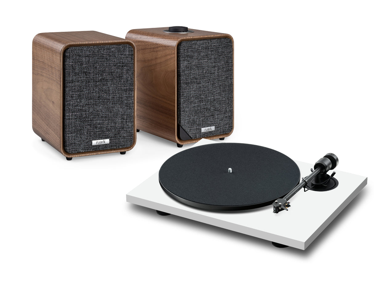 Pro-Ject E1.2 Turntable with Ruark MR1 Mk3 Speakers
