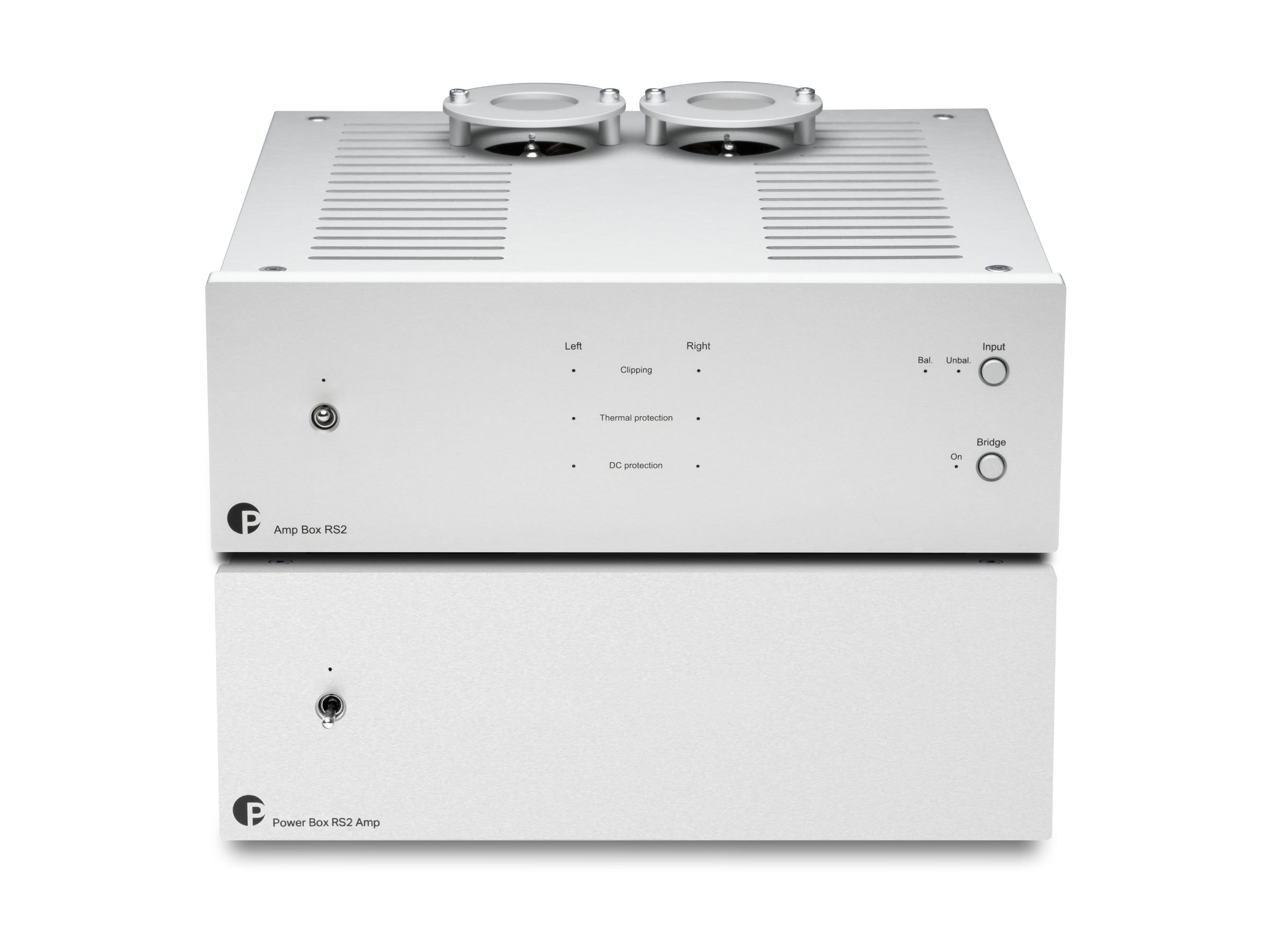 Pro-Ject Amp Box RS2 + Power Box Amp RS2 Integrated Amplifier with Power Supply